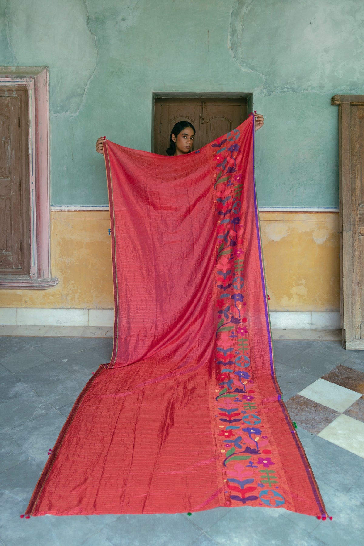 Ikram Jamdani Scarf