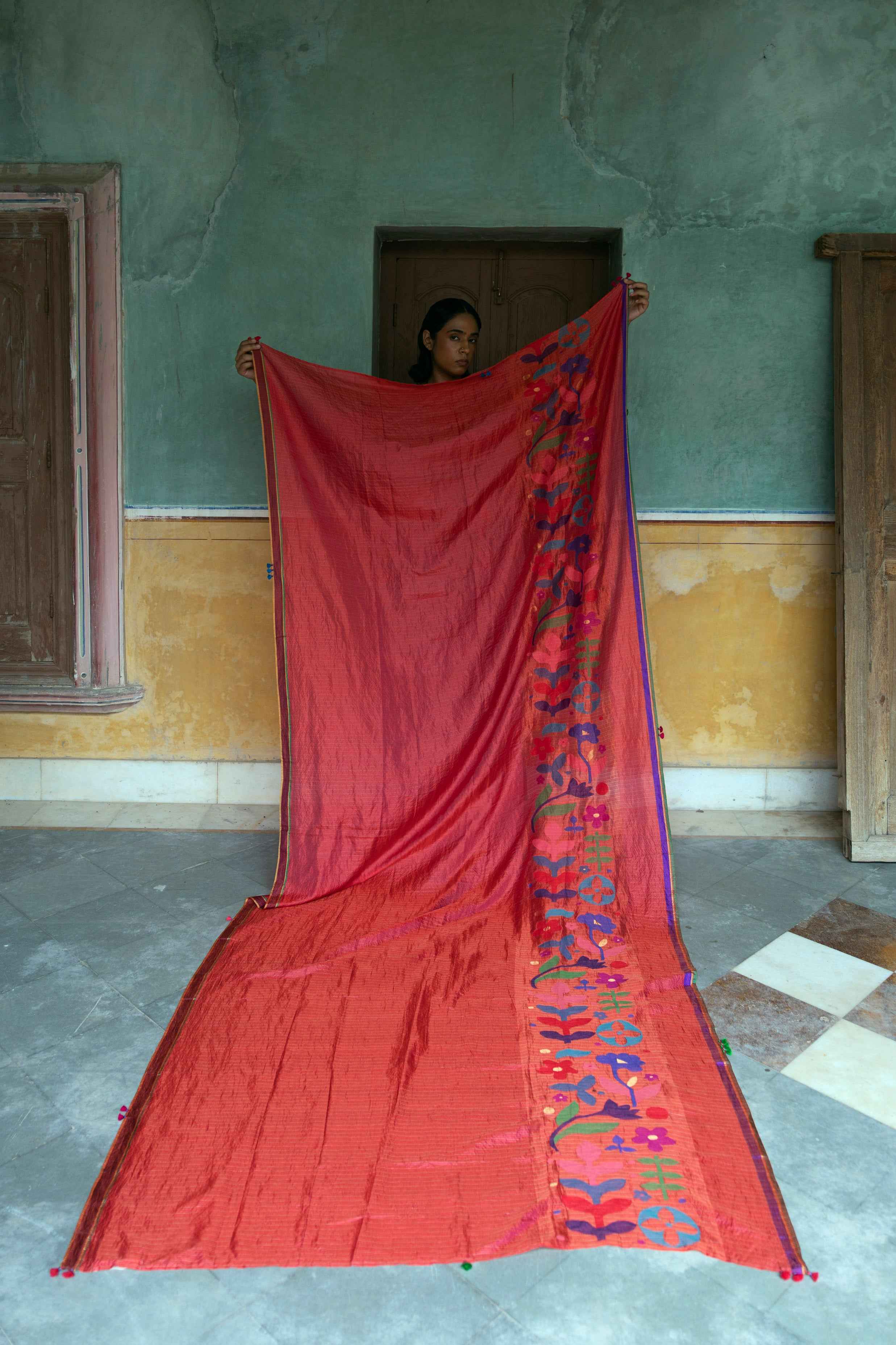 Ikram Jamdani Scarf