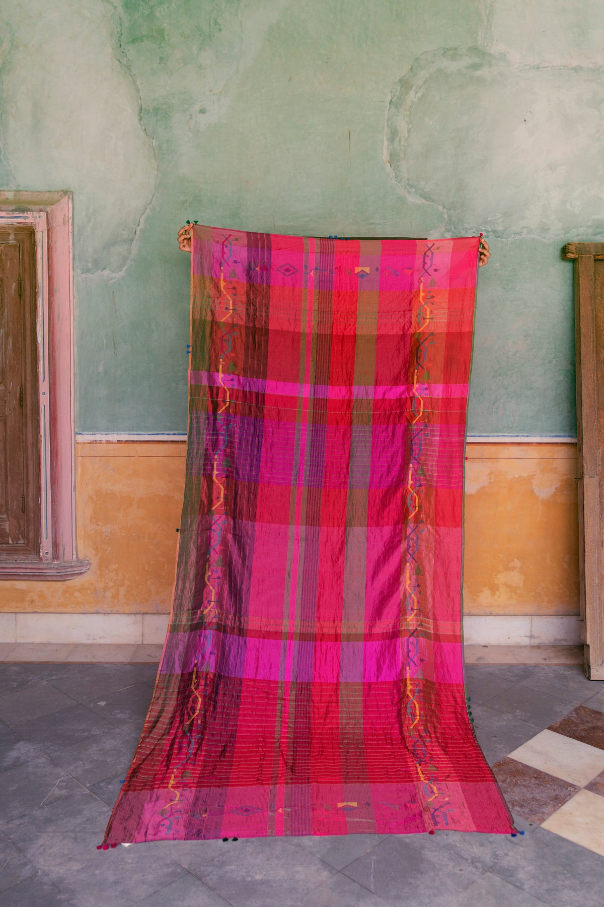 Durra Jamdani Scarf
