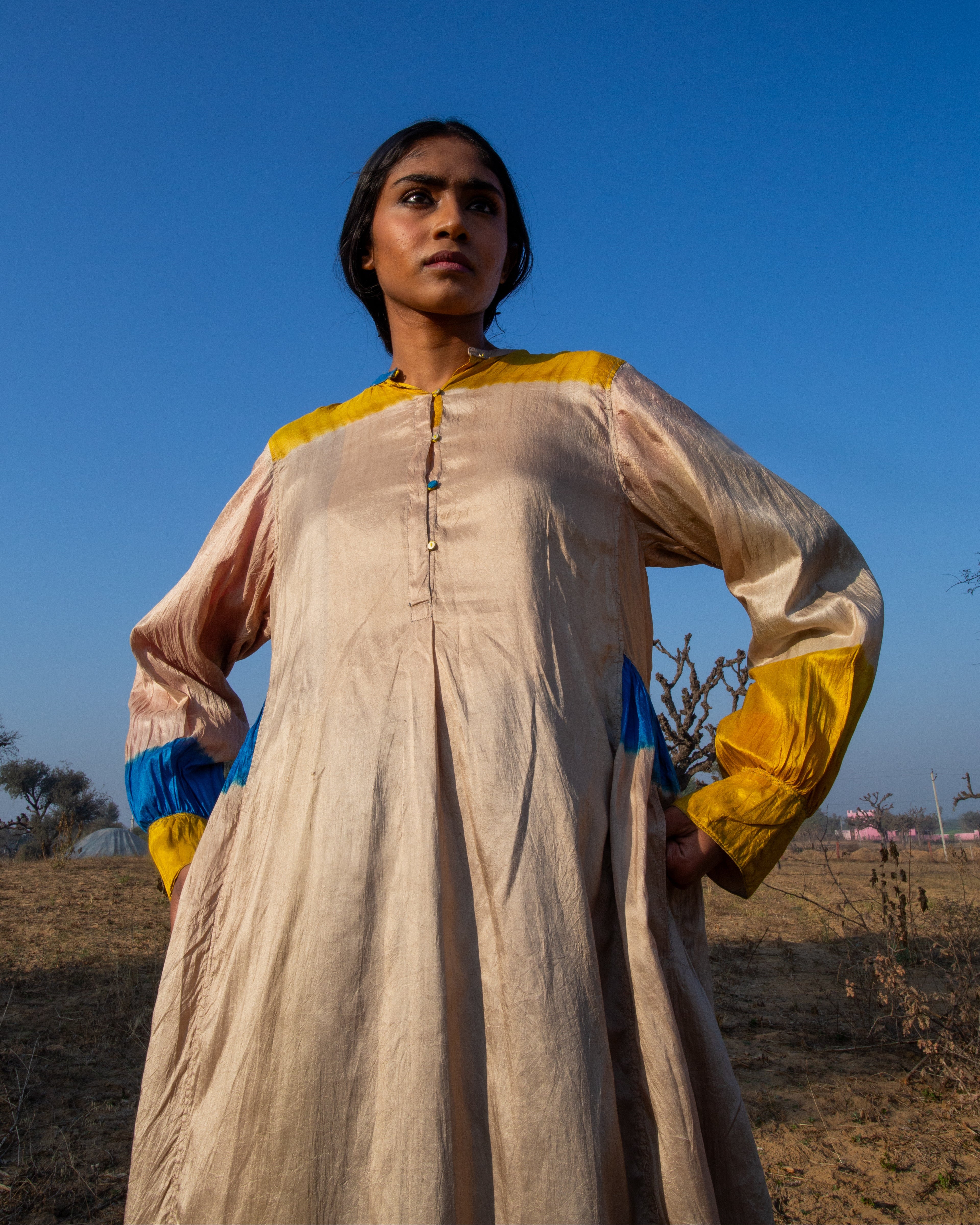 Malsisar Beige Dress