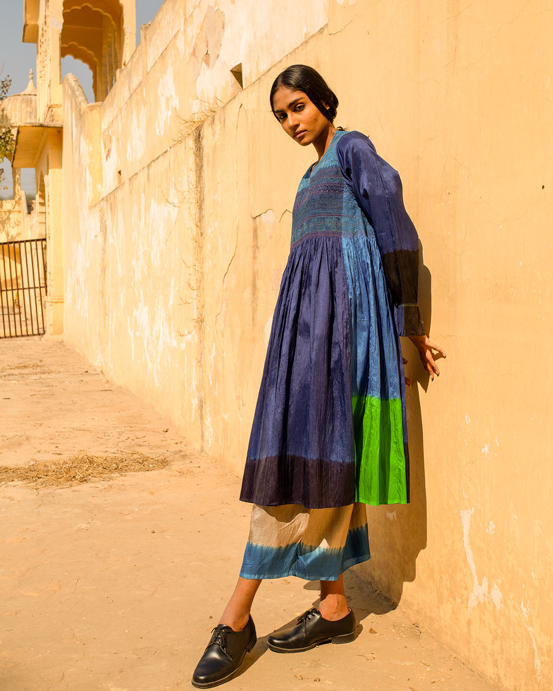 Bagdoda Indigo Dress