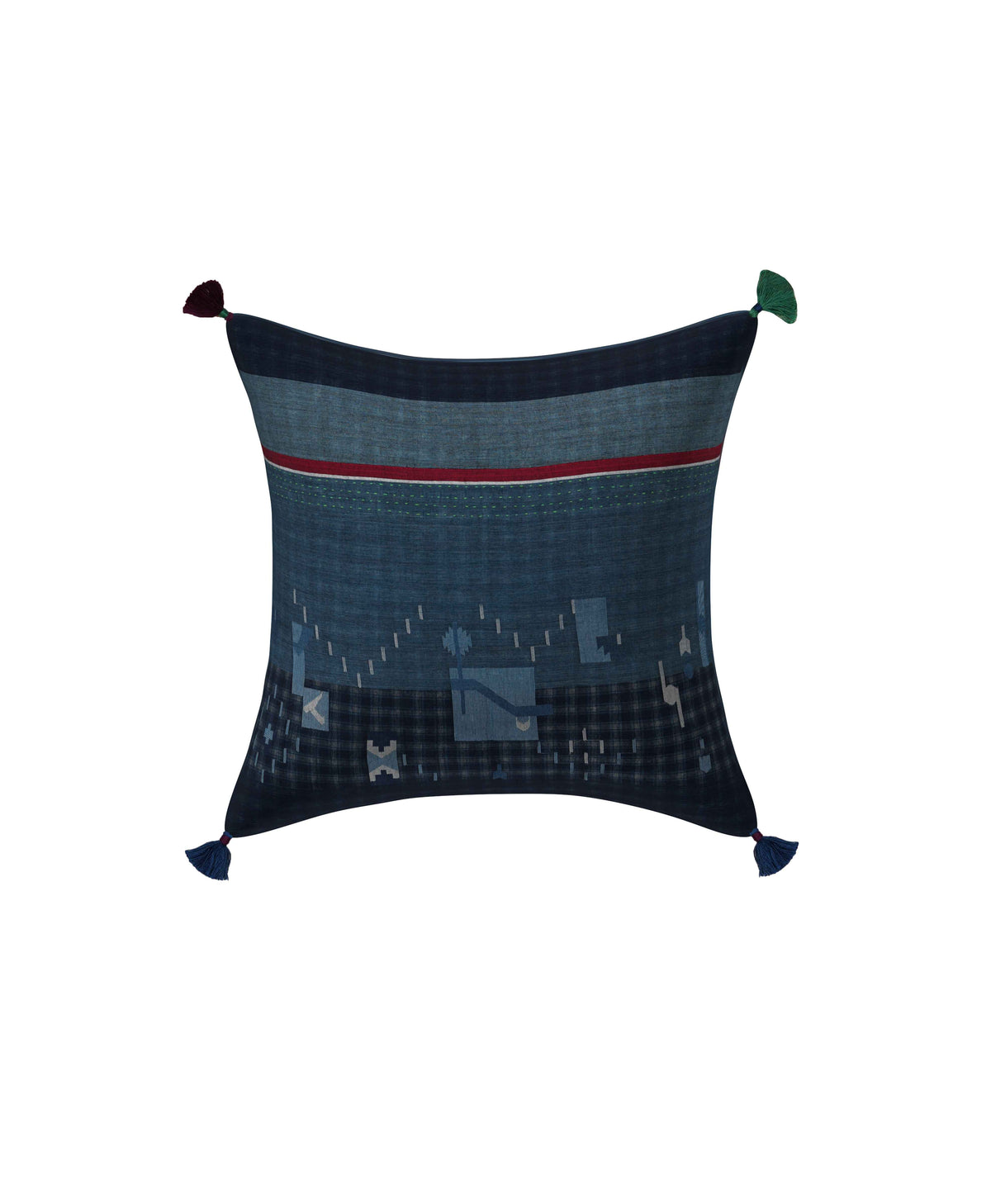 Naxos Jamdani Cushion Cover