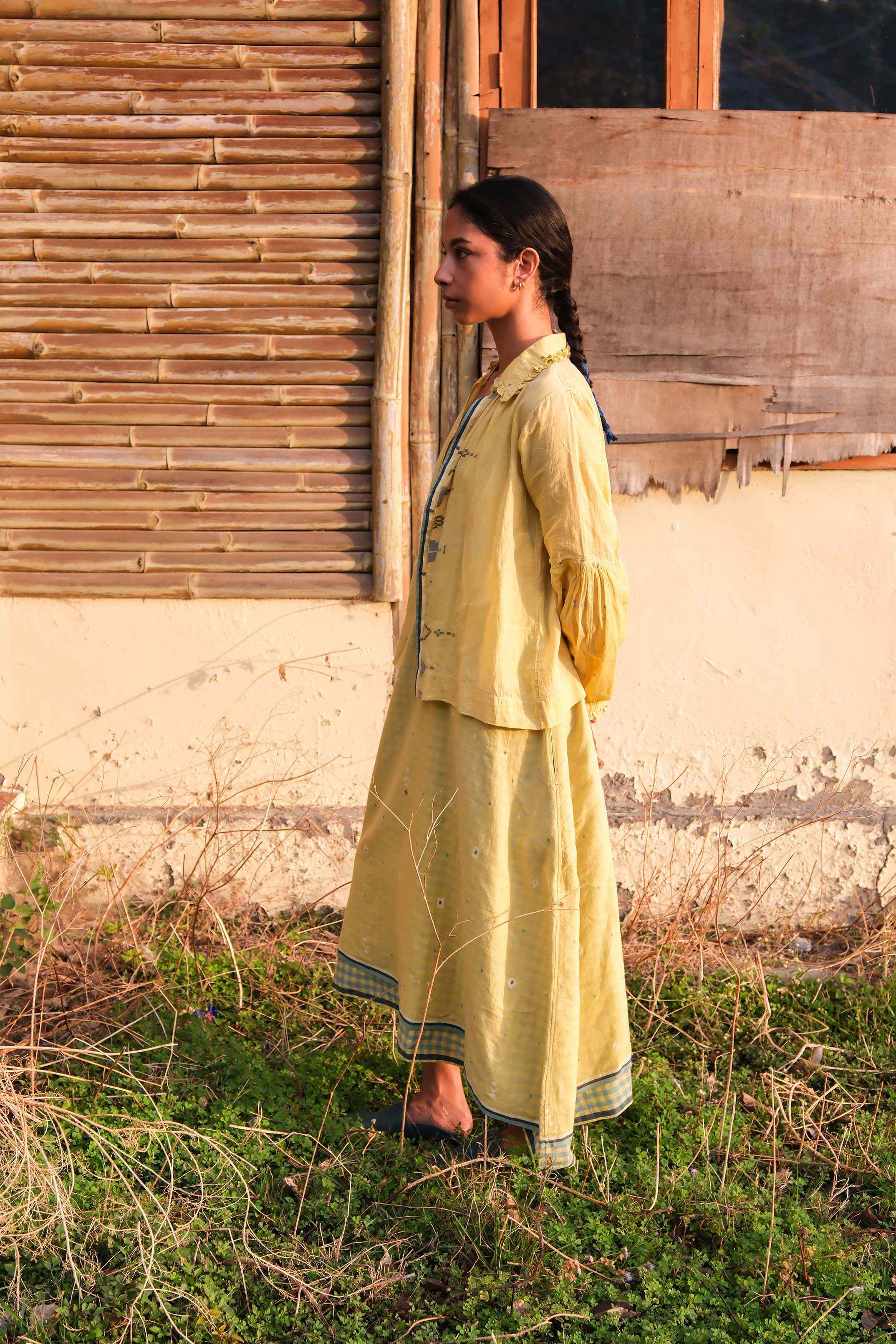 Zostera Jamdani Shirt