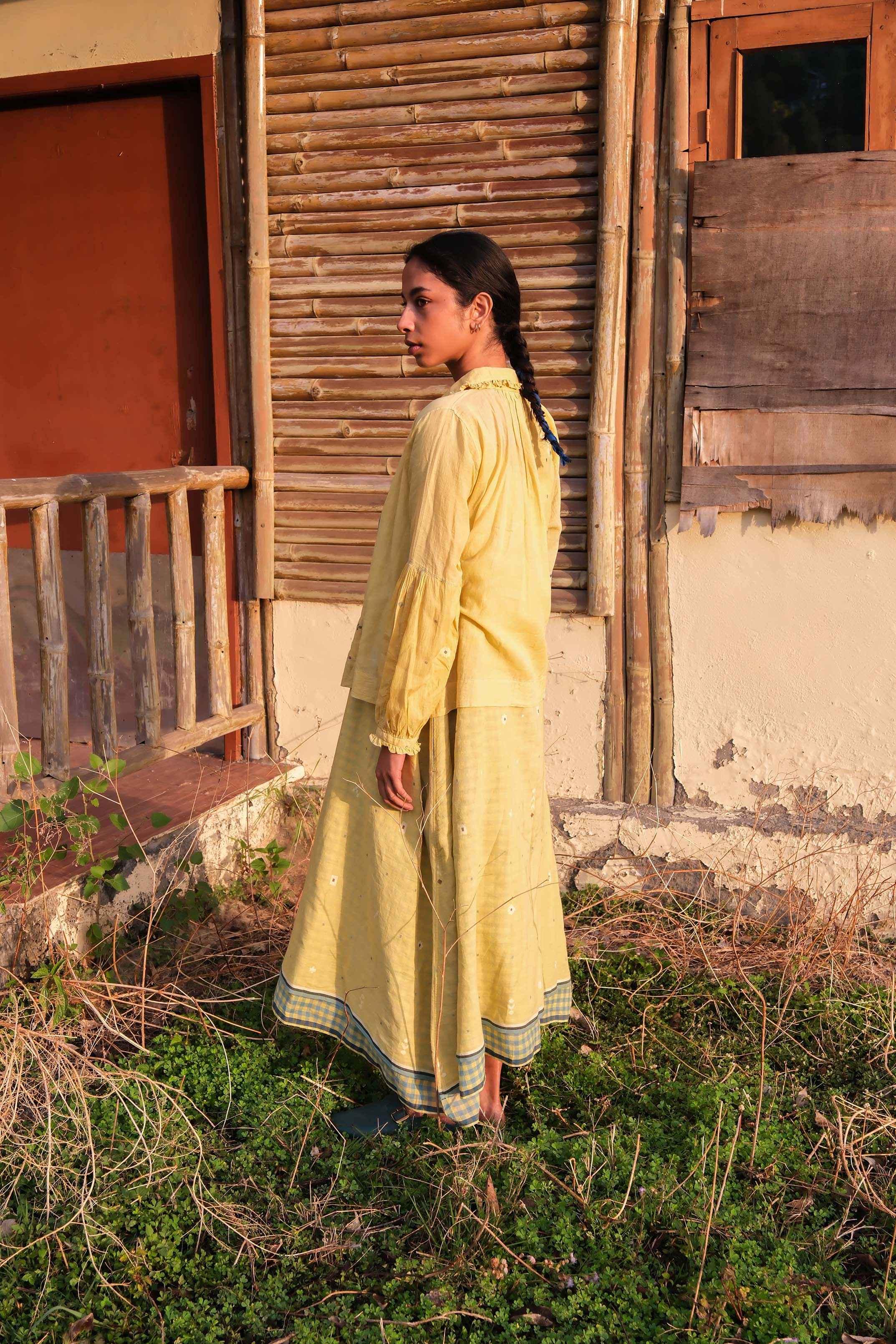 Zostera Jamdani Shirt