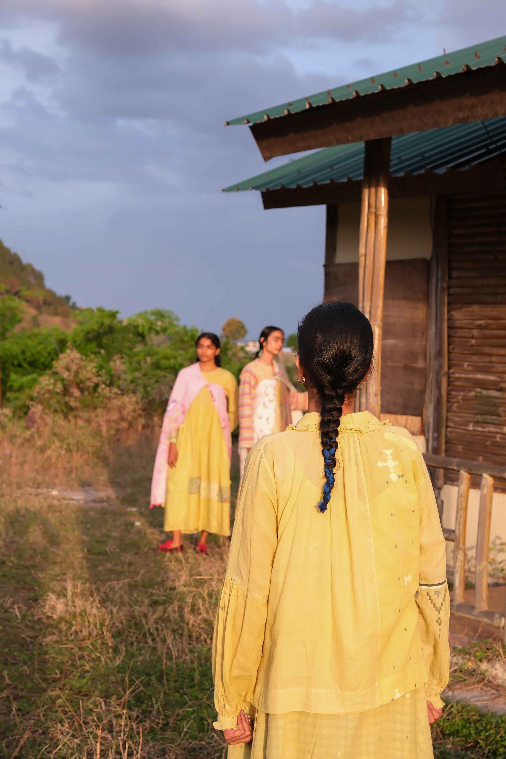 Zostera Jamdani Shirt