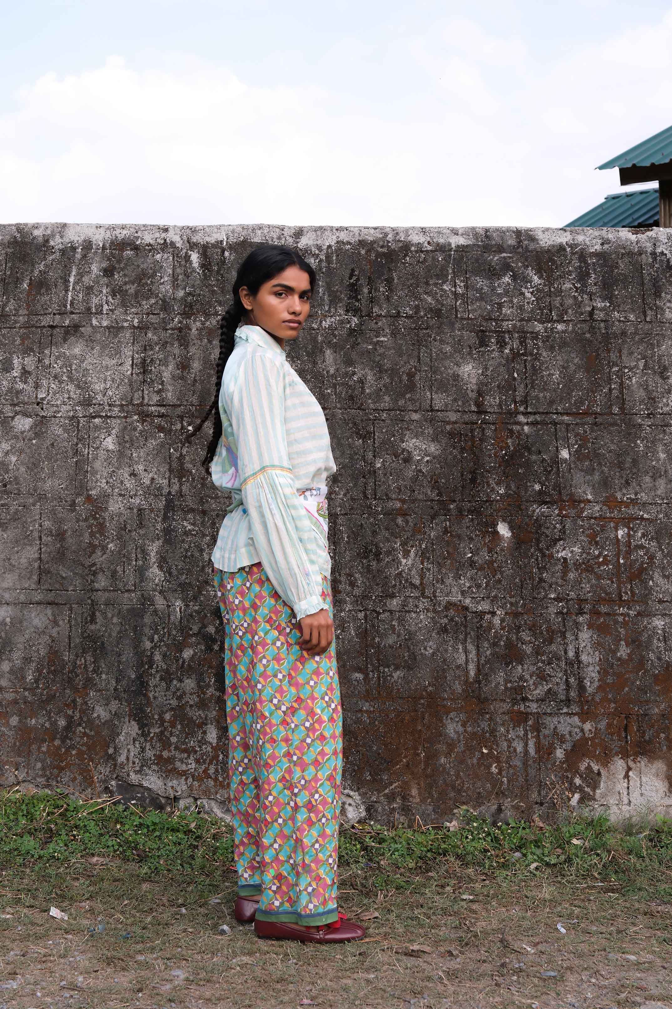 Blossom Jamdani Shirt