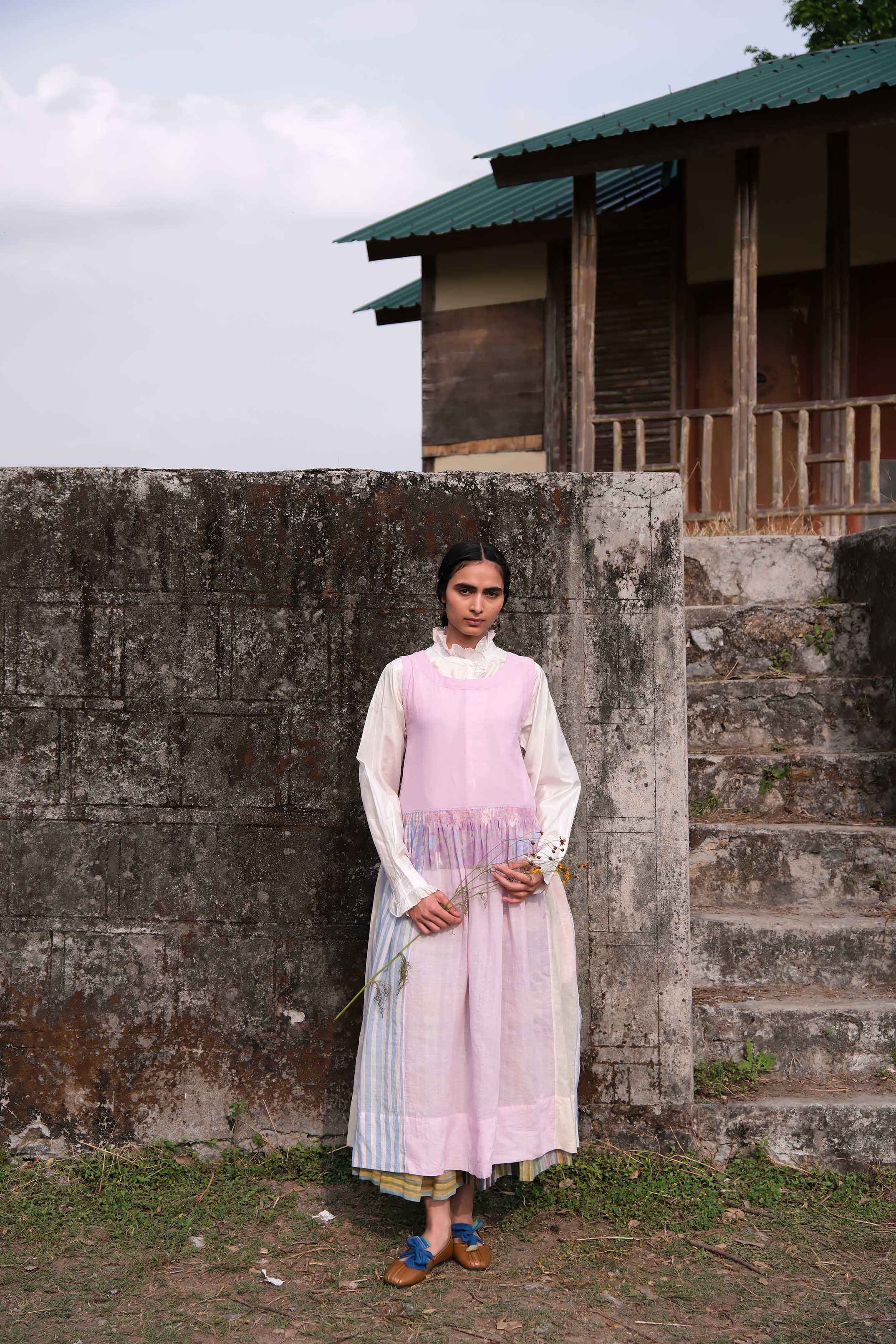 Wisteria Jamdani Dress