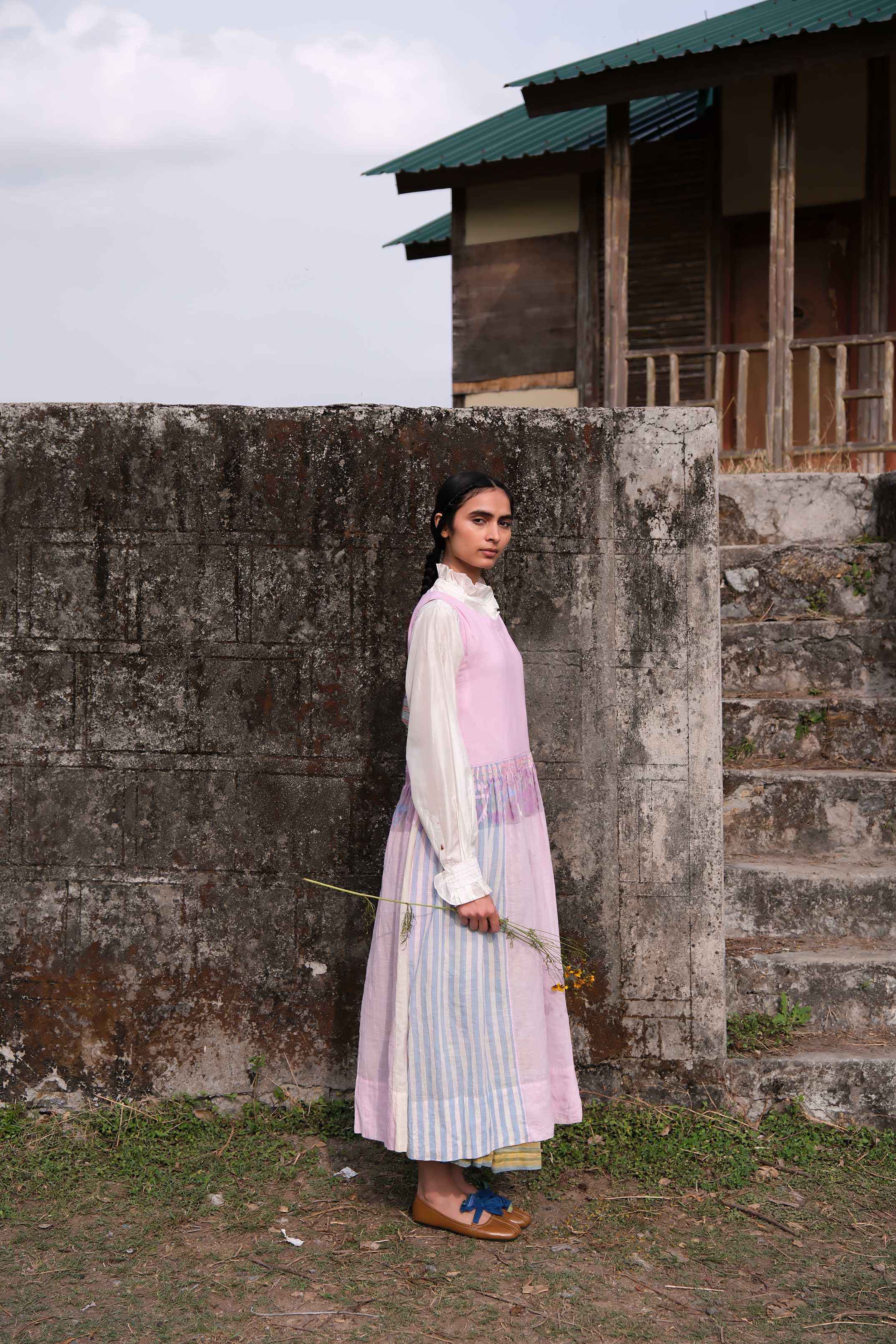 Wisteria Jamdani Dress