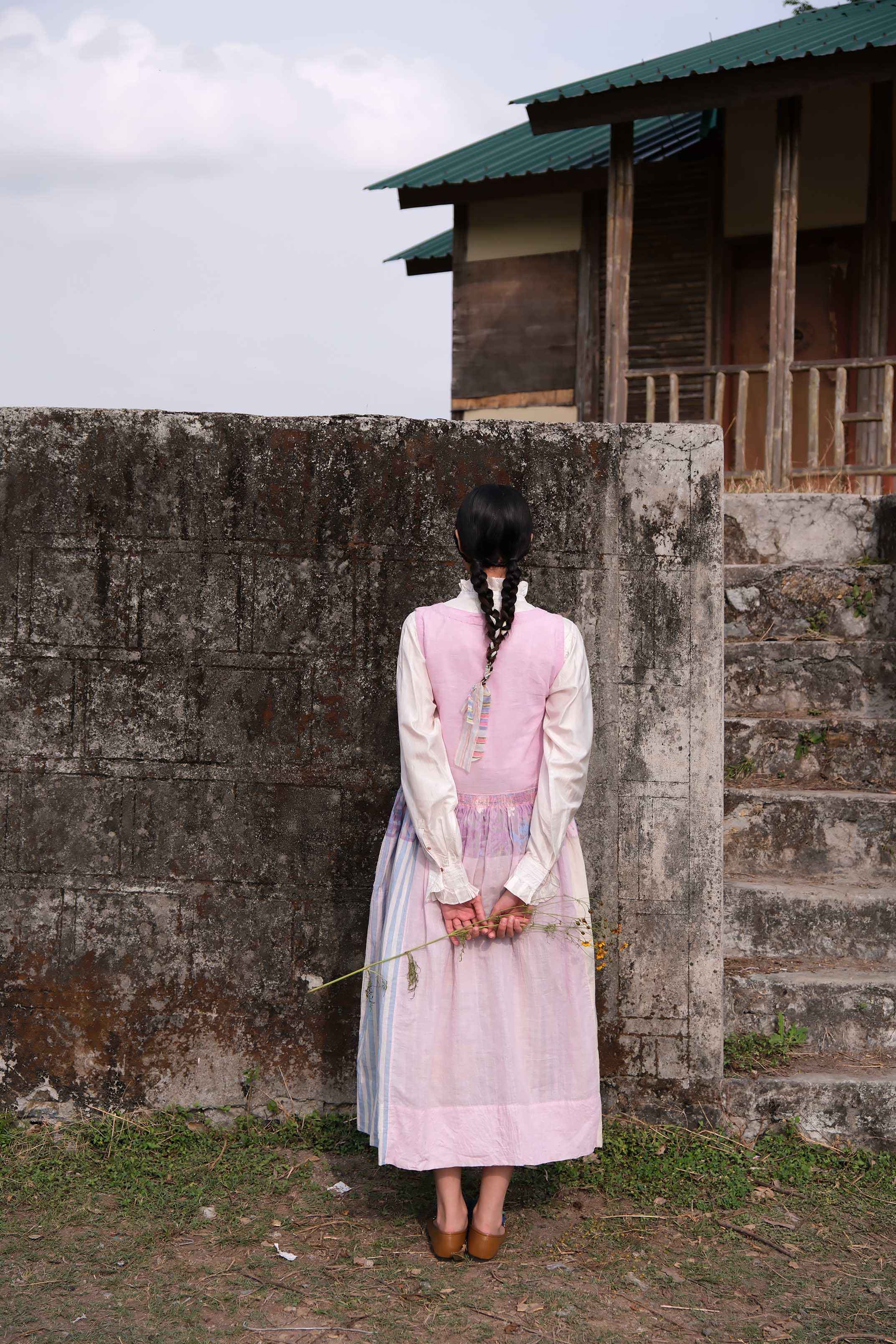 Wisteria Jamdani Dress