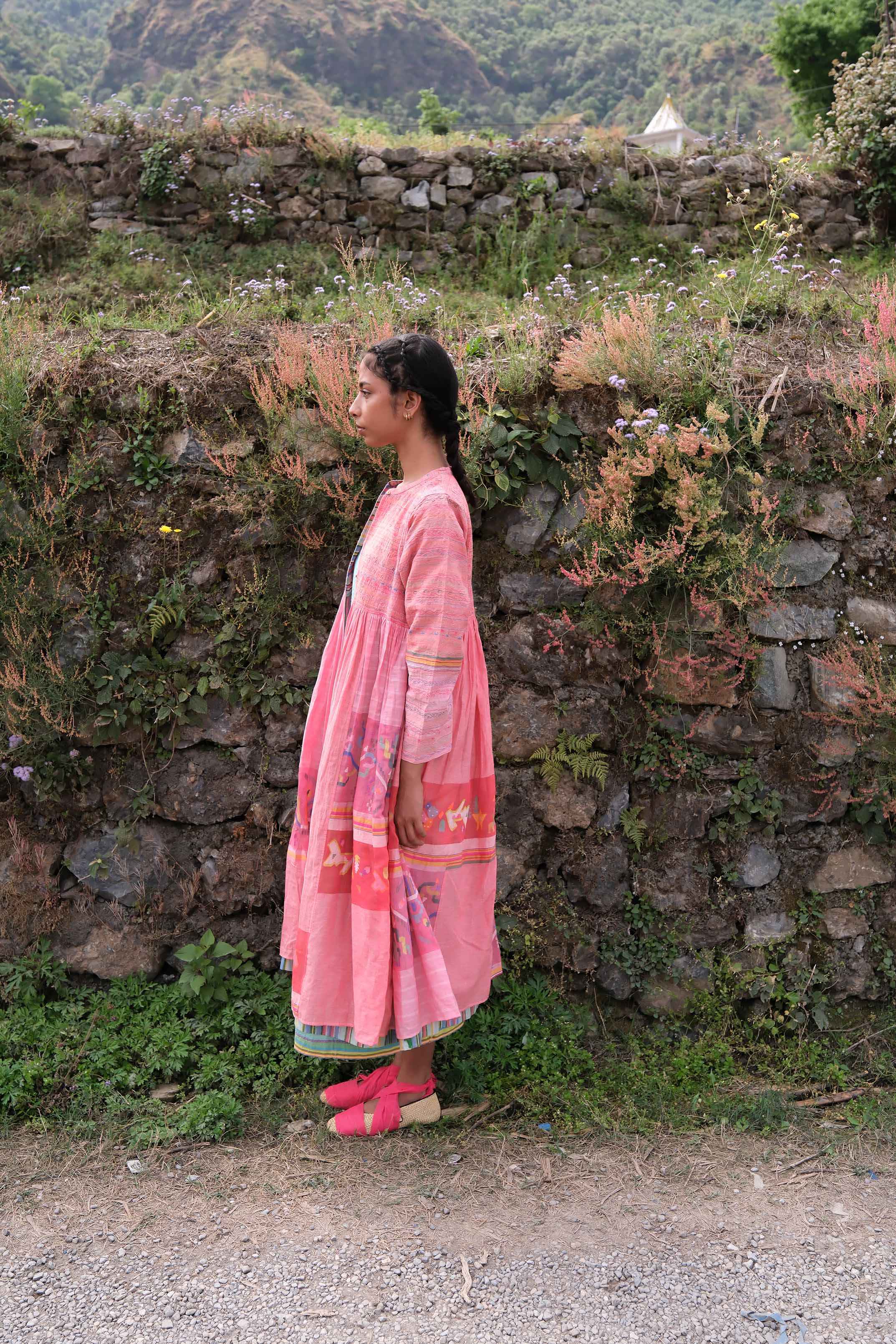 Vanilla Jamdani Jacket