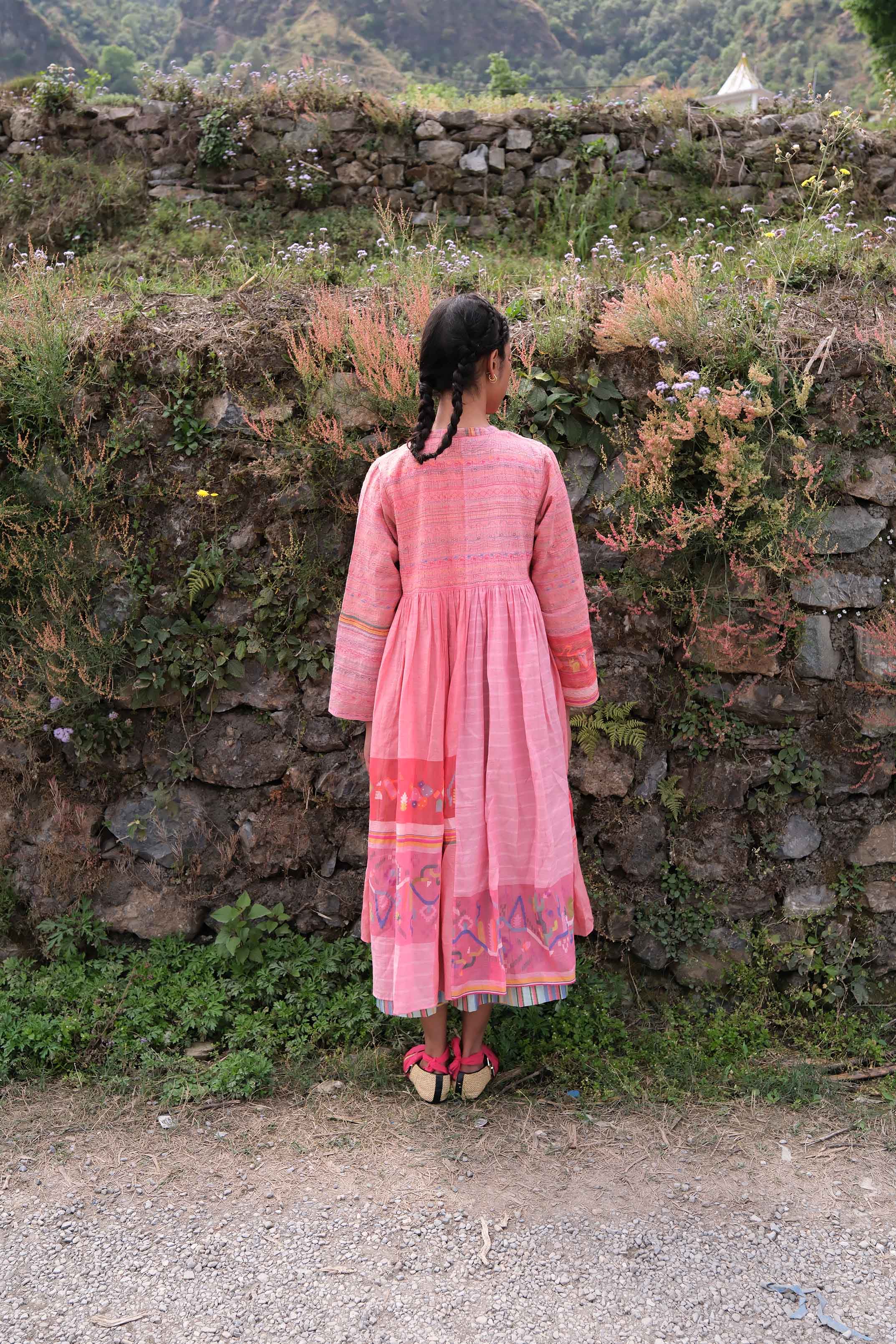 Vanilla Jamdani Jacket