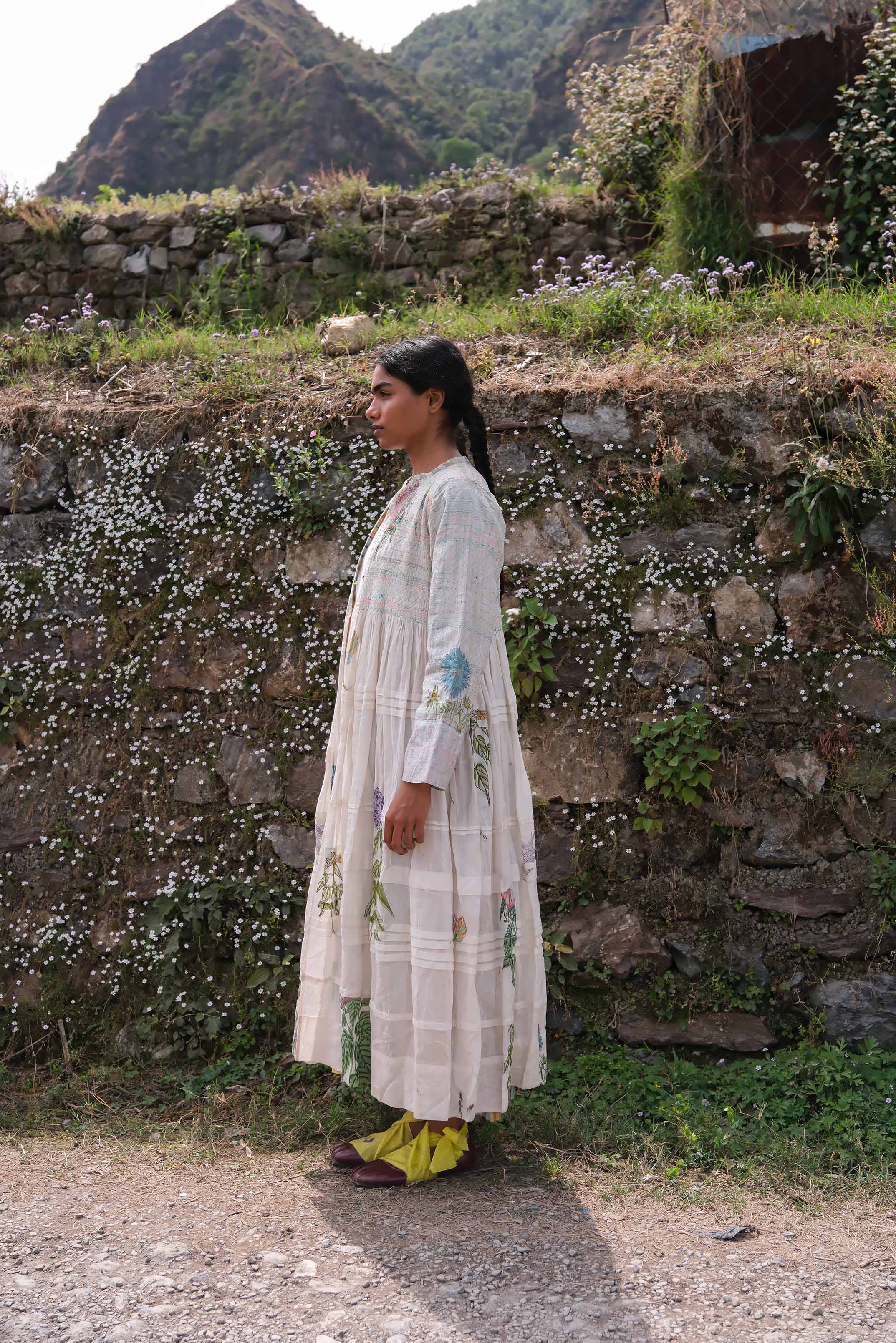 Allium Block Printed Jacket
