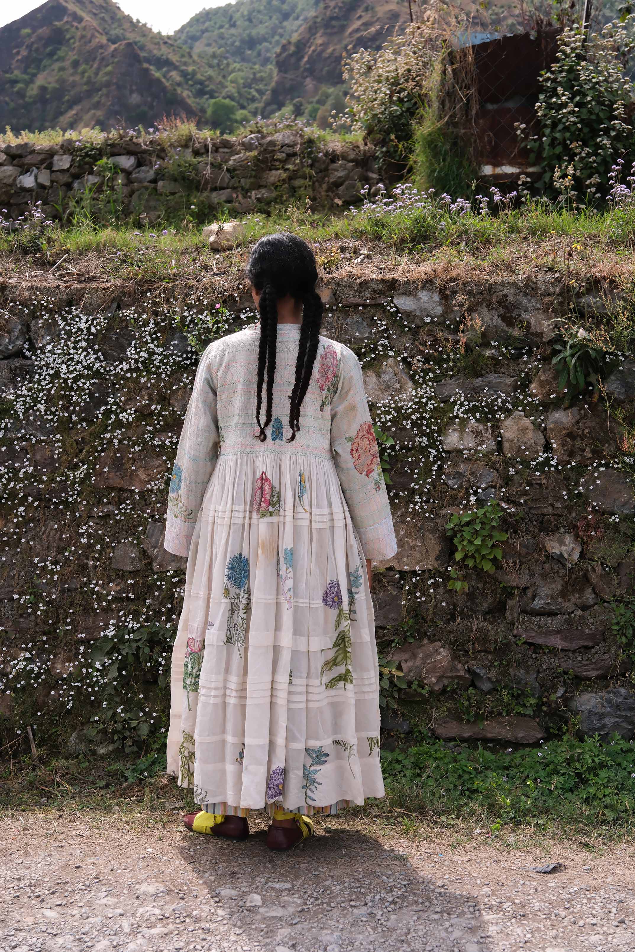 Allium Block Printed Jacket