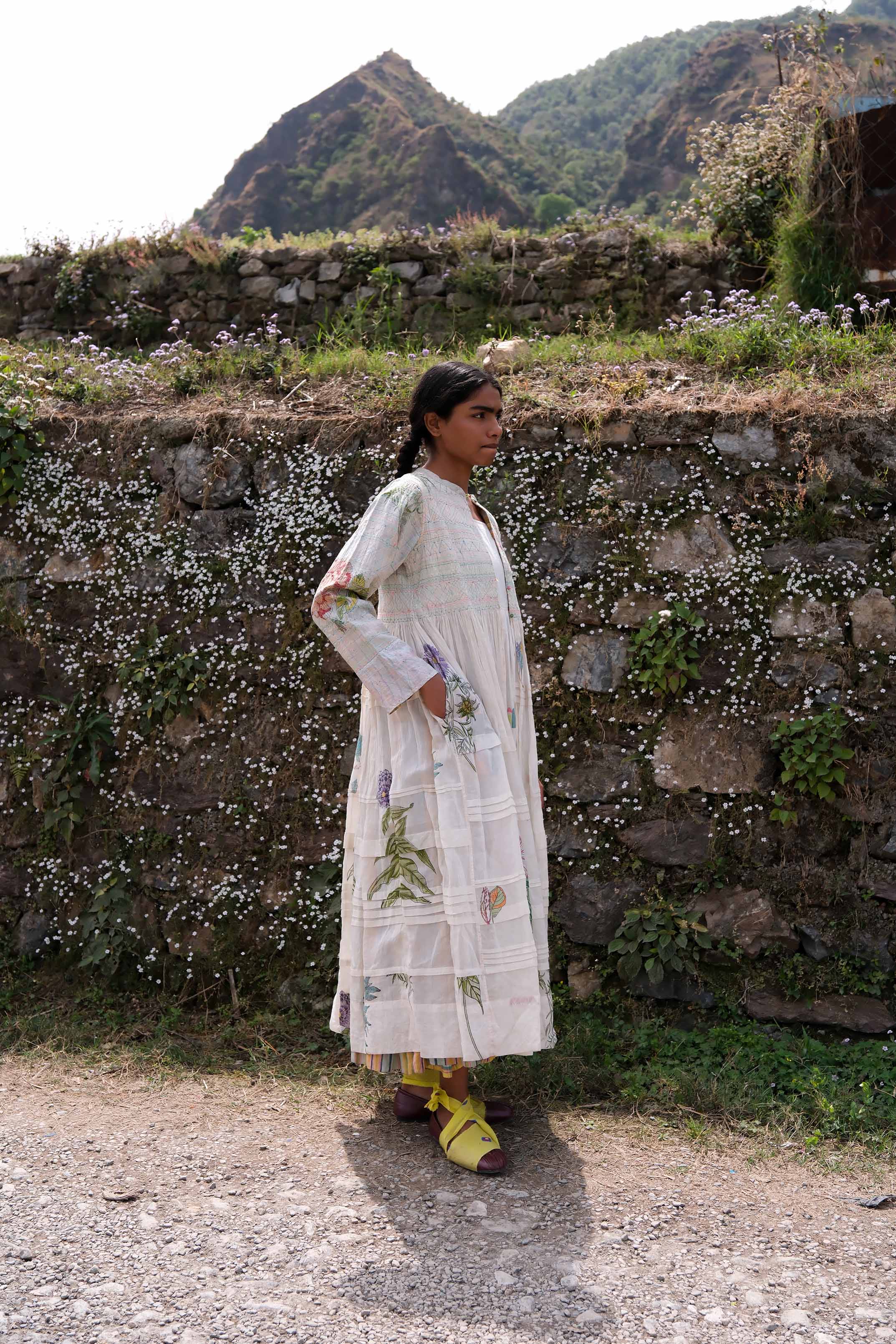 Allium Block Printed Jacket