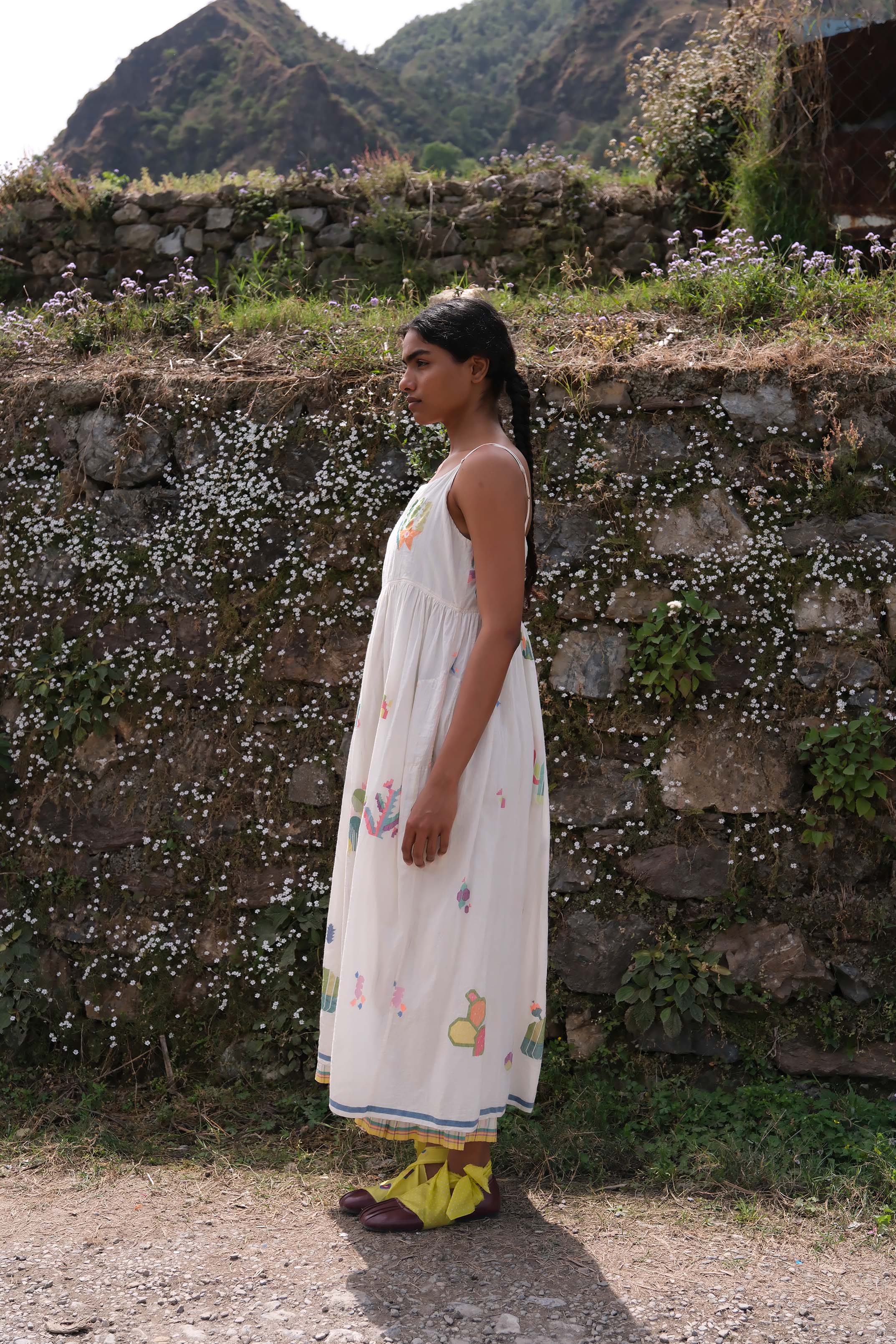 Aster Jamdani Dress