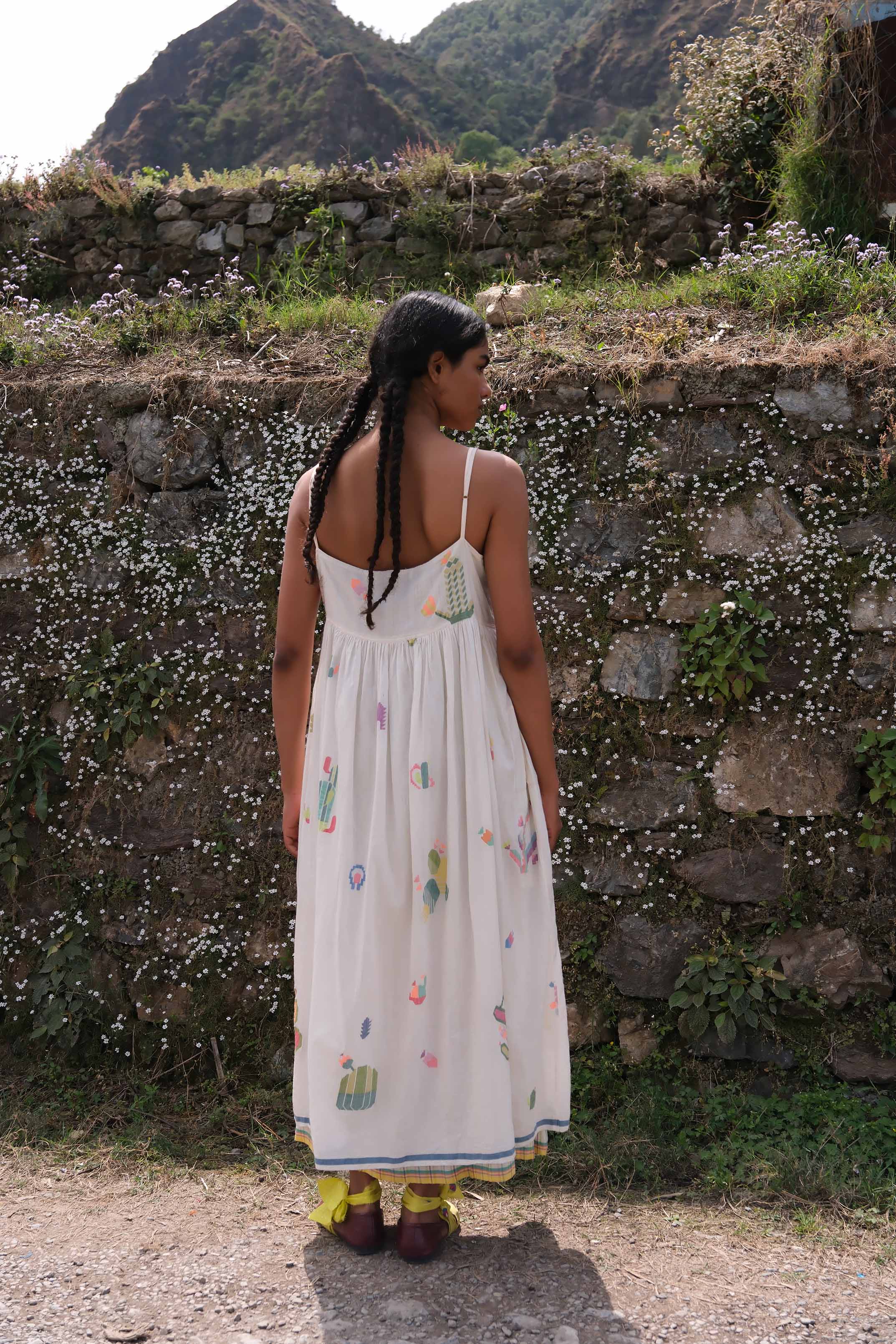 Aster Jamdani Dress