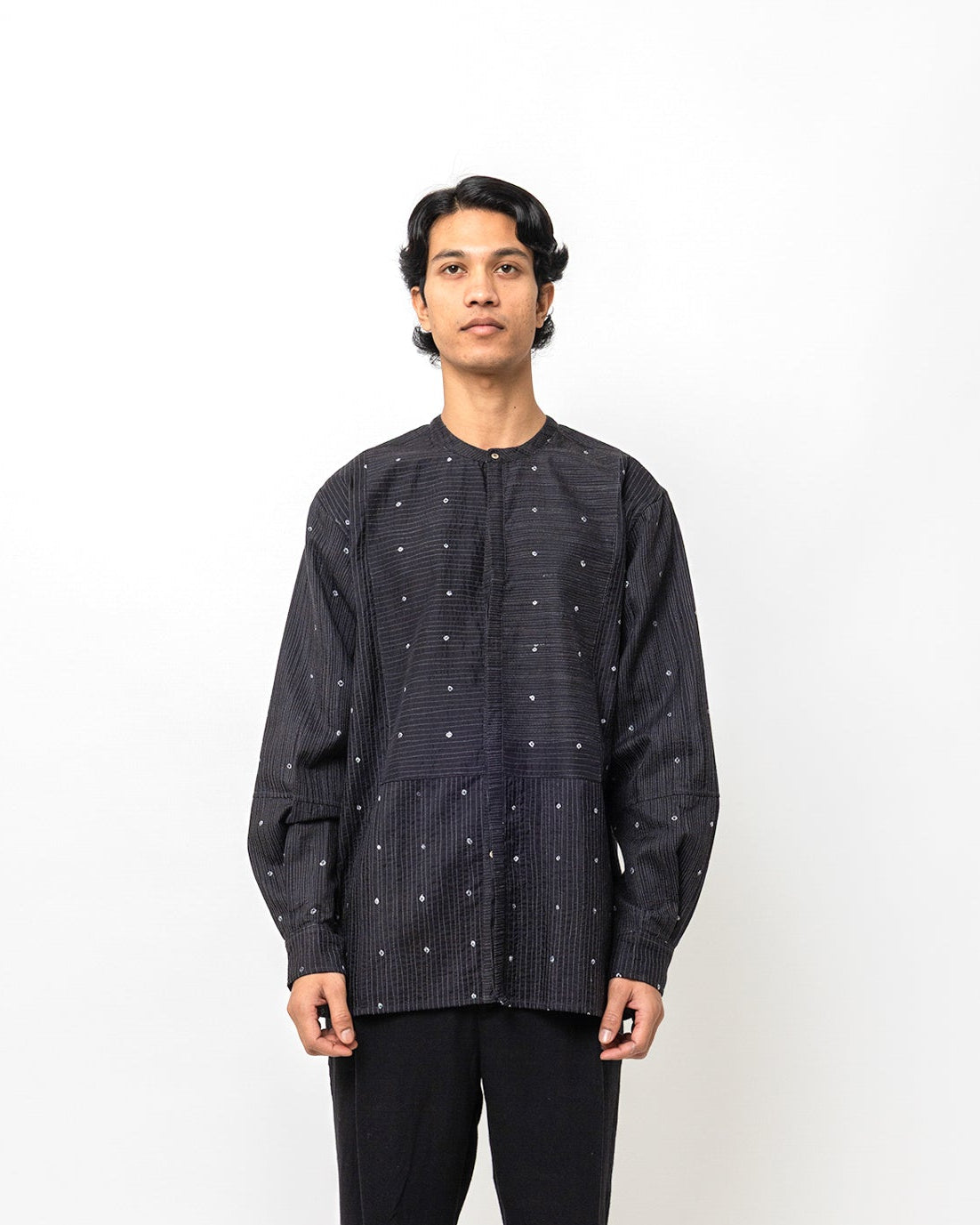 Reya Bandhani Silk Shirt