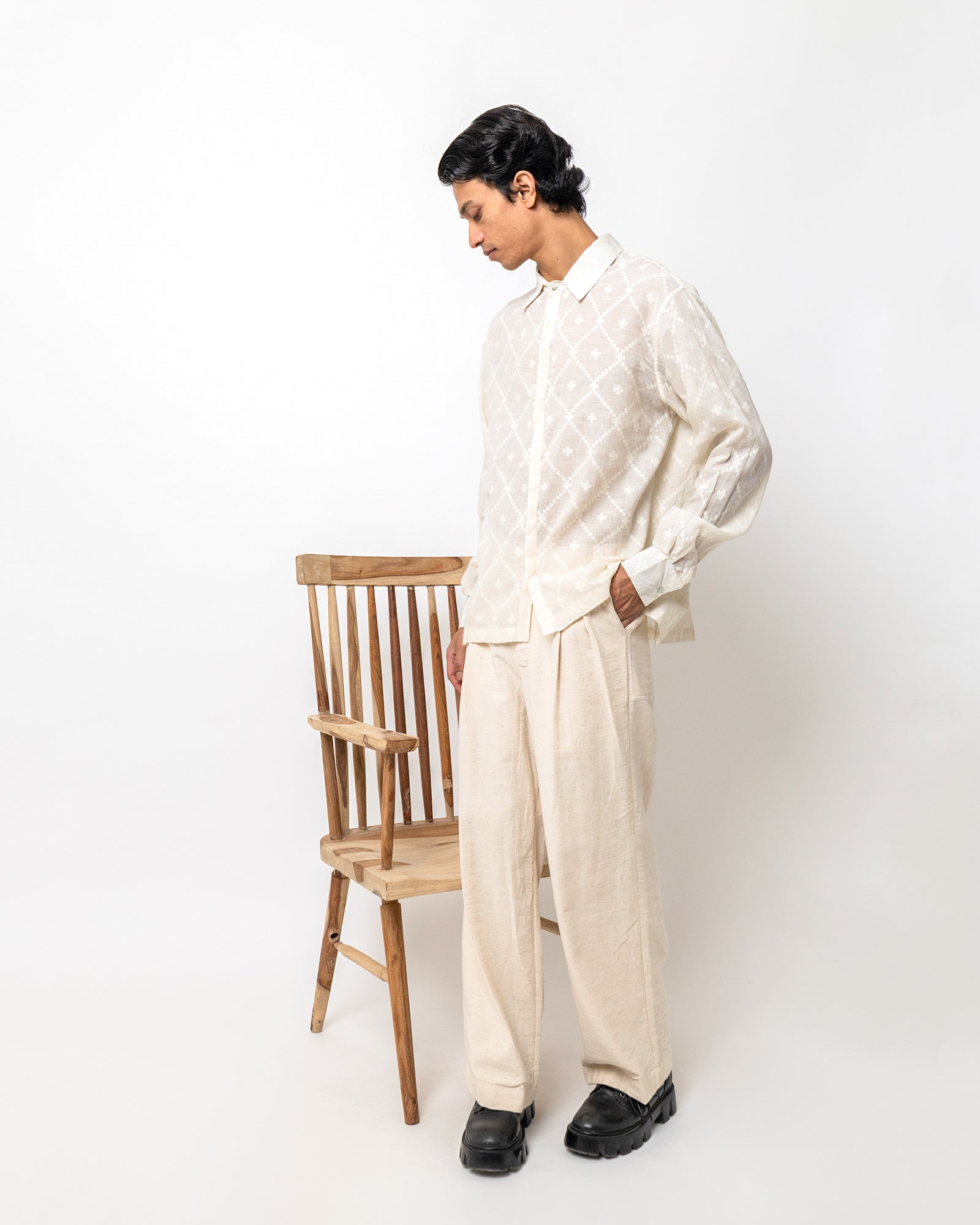 Ruhan Jamdani Shirt
