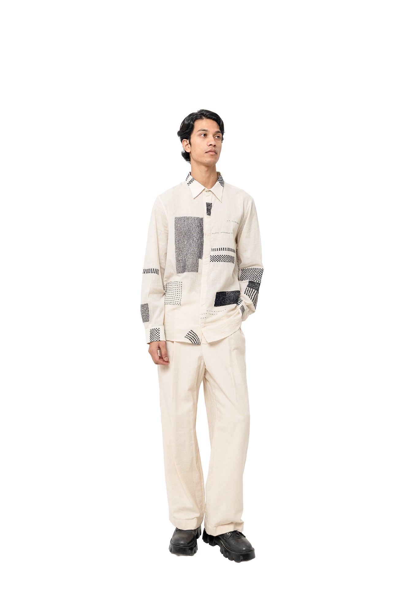 サマール刺繍シャツ