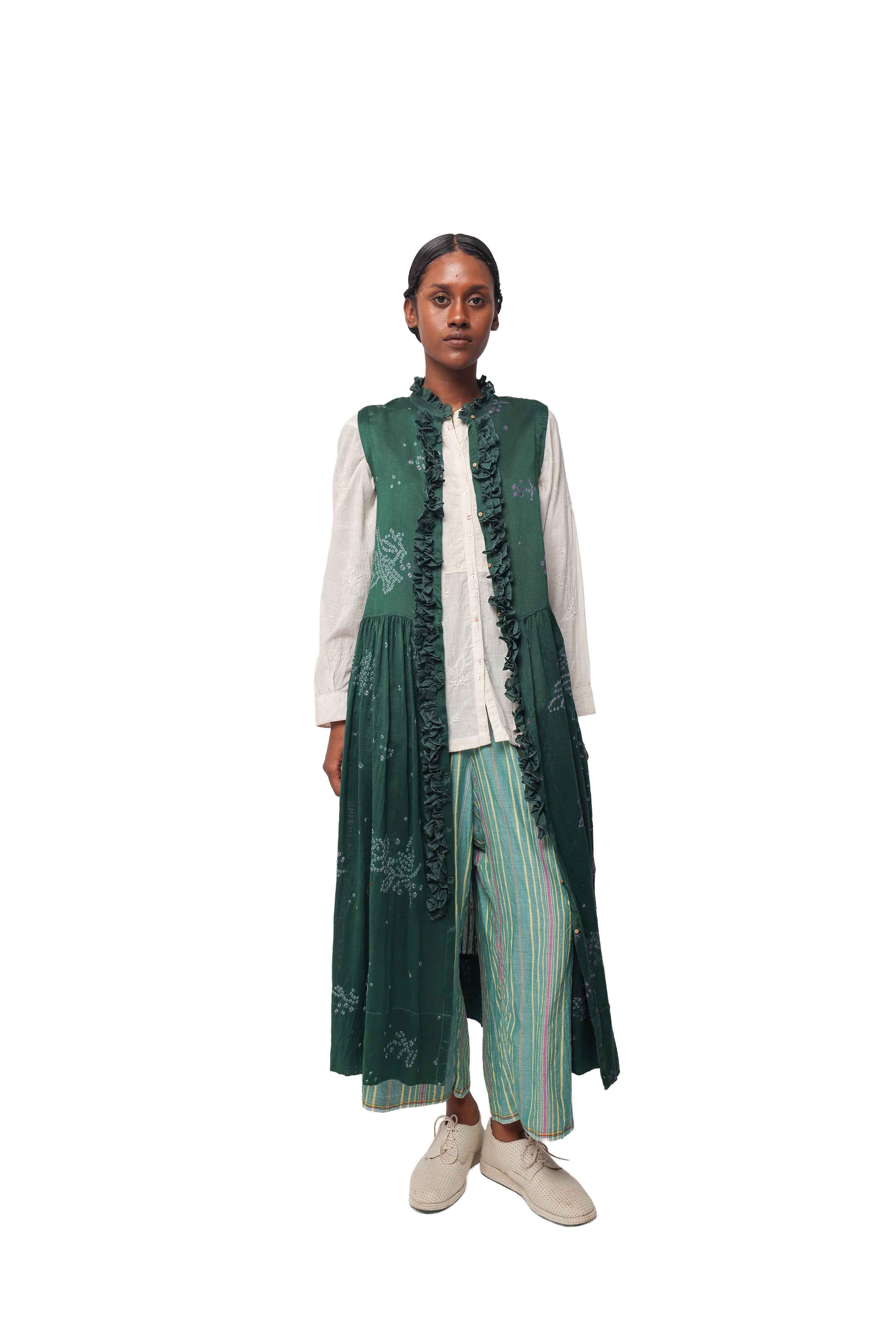 Crocus Bandhani Dress