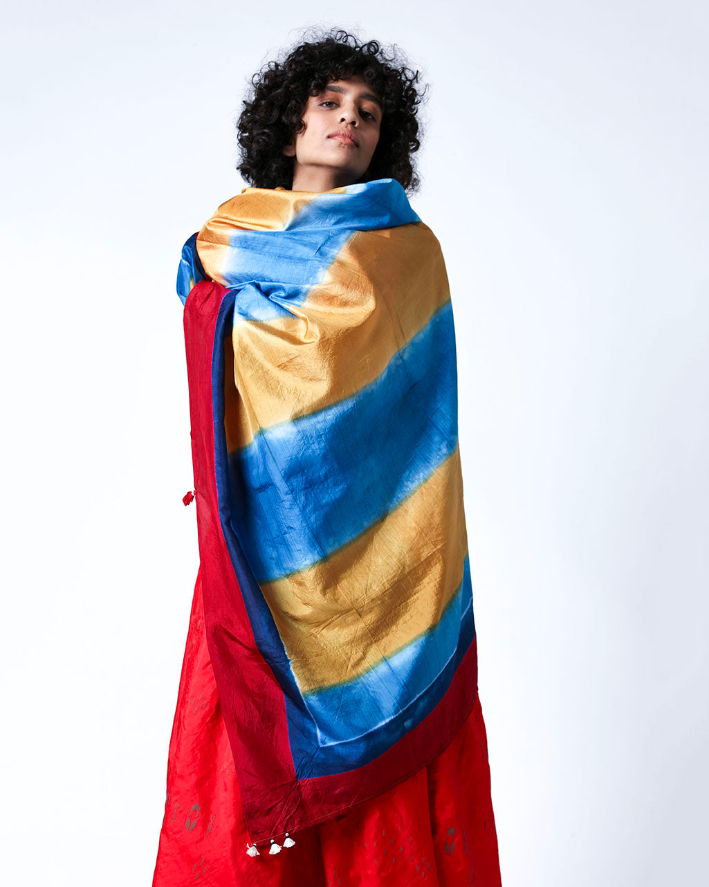 Gulzar Coloblocked Scarf