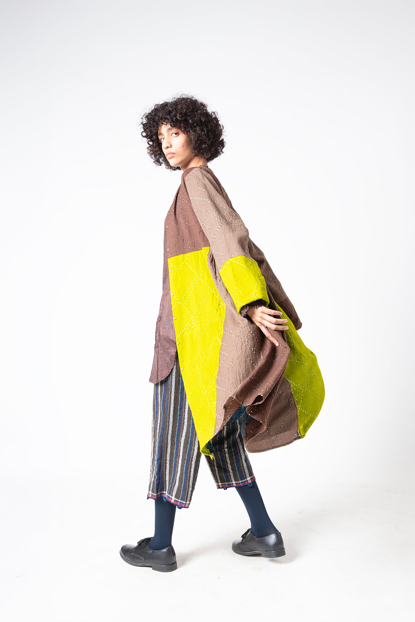 Himalaya Wool Bandhani Dress