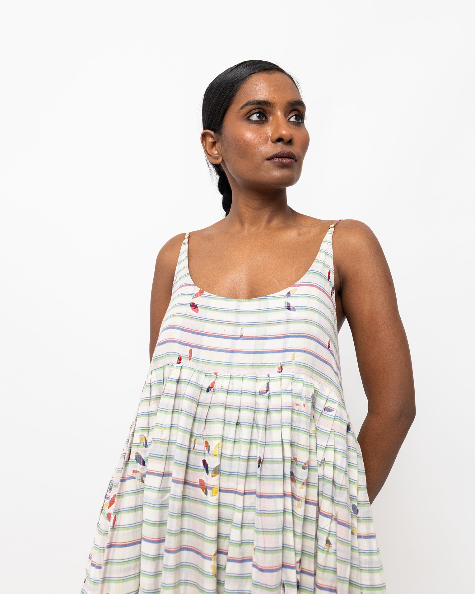 Mala Appliqué Dress
