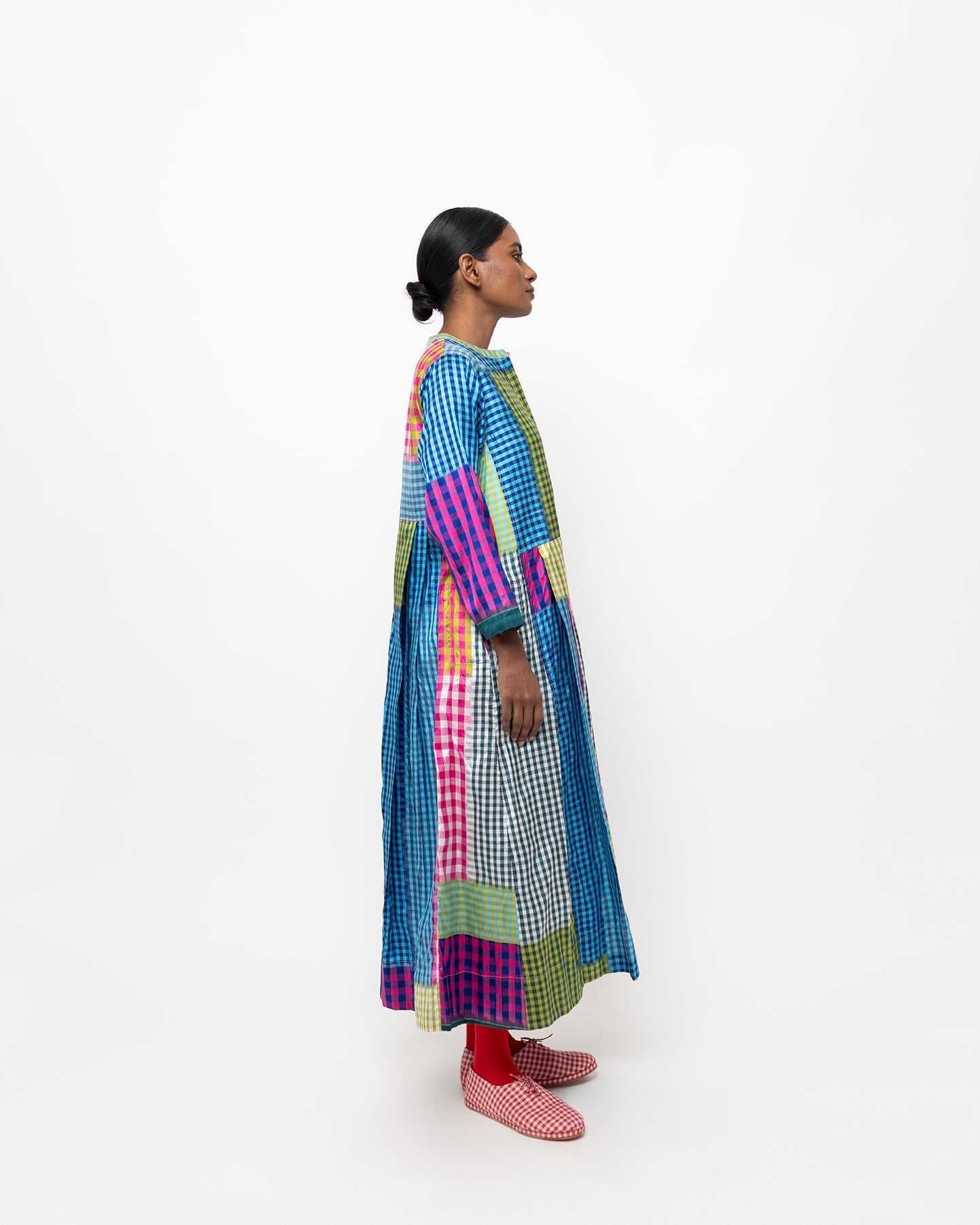 Sitara Ikkat Silk Dress