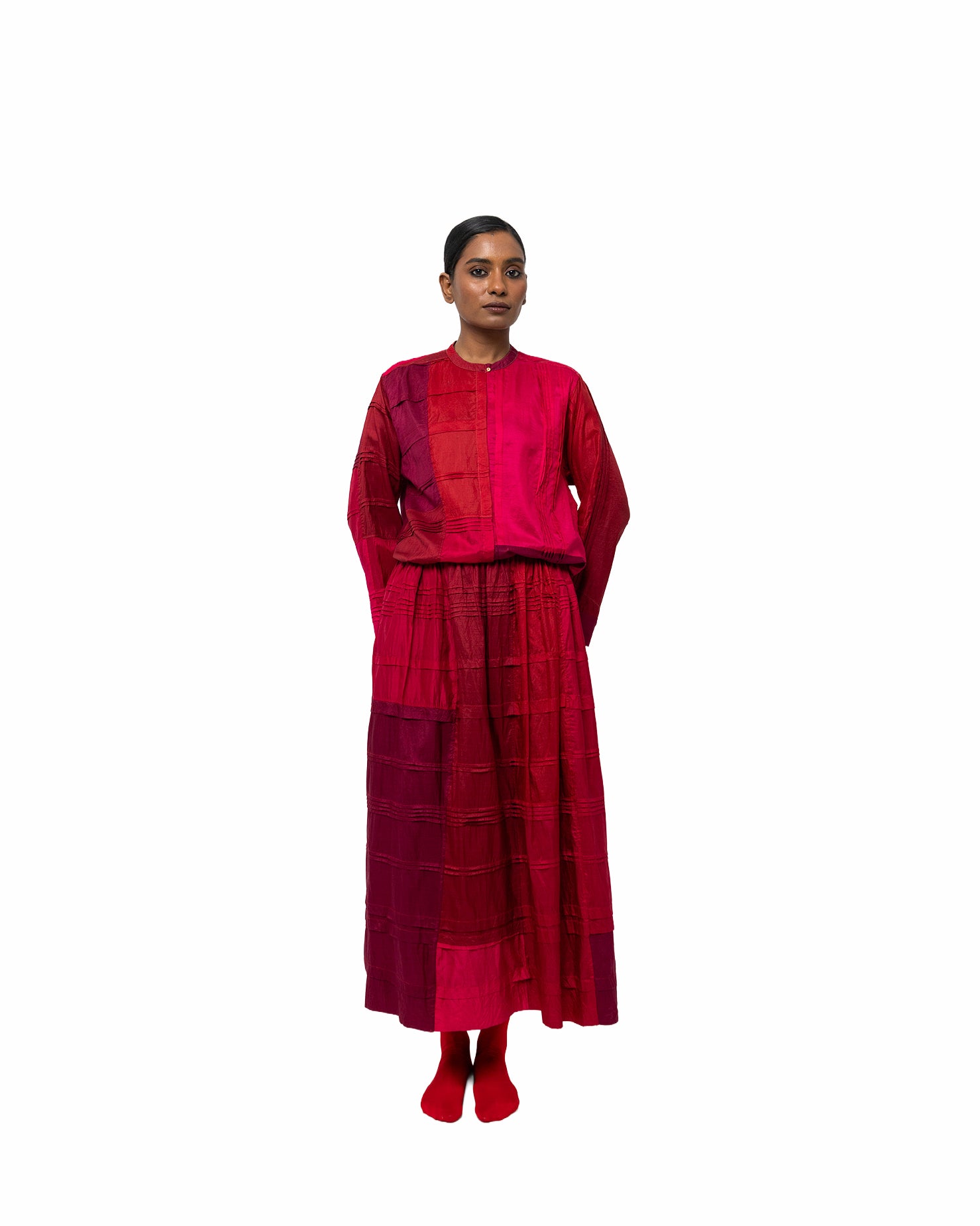 アナンディ シルクシャツ