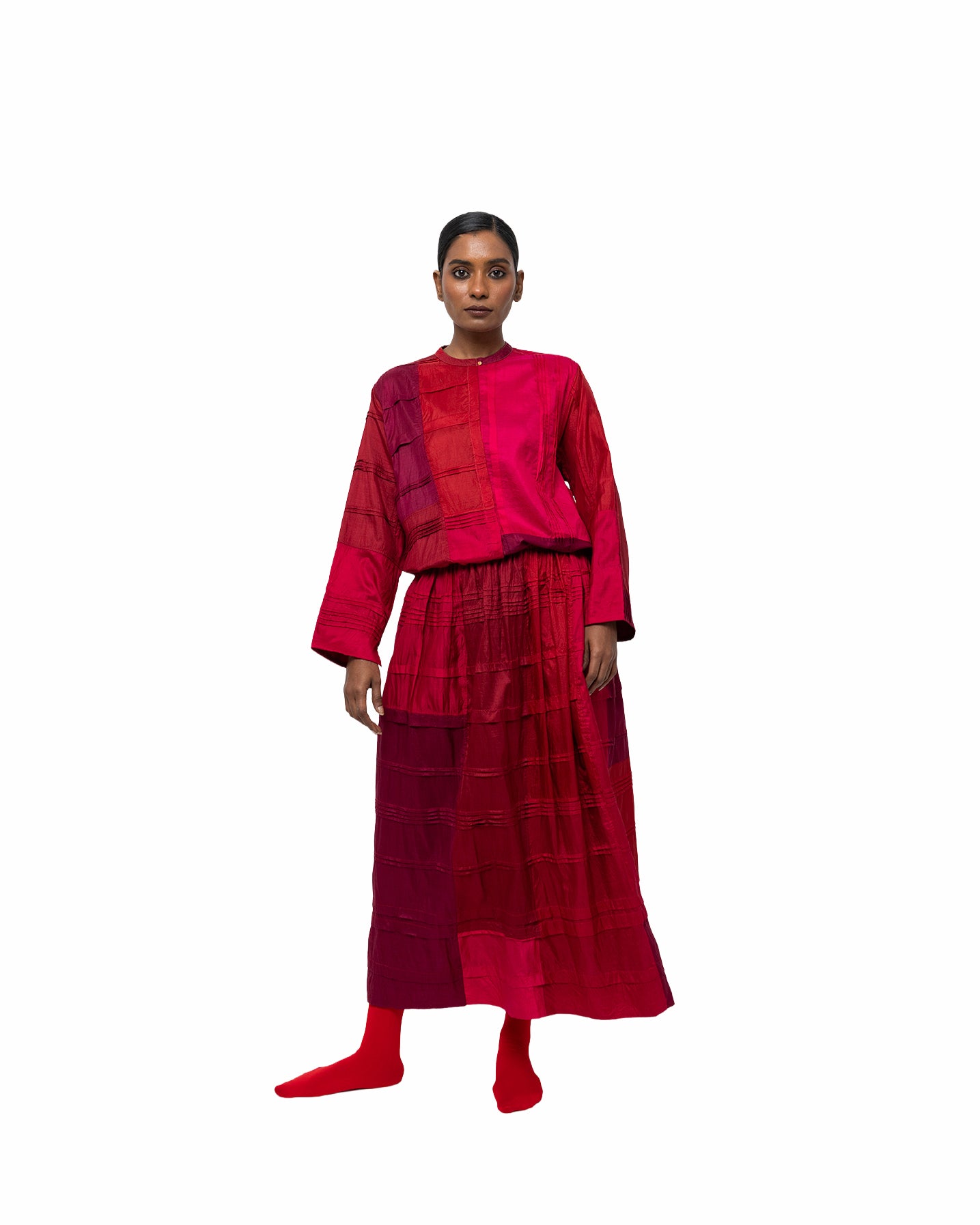 アナンディ シルクシャツ