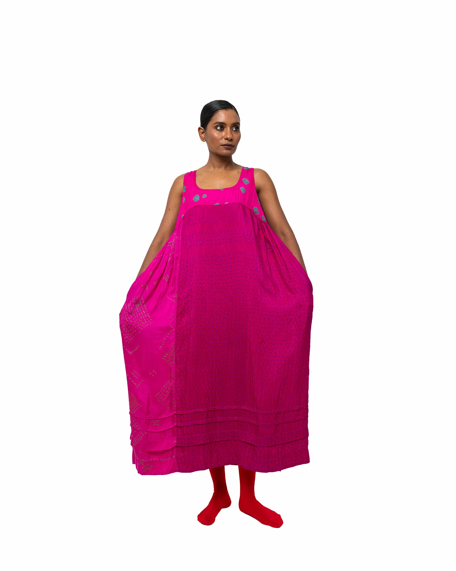 マイラ ノースリーブ バンダーニ ドレス