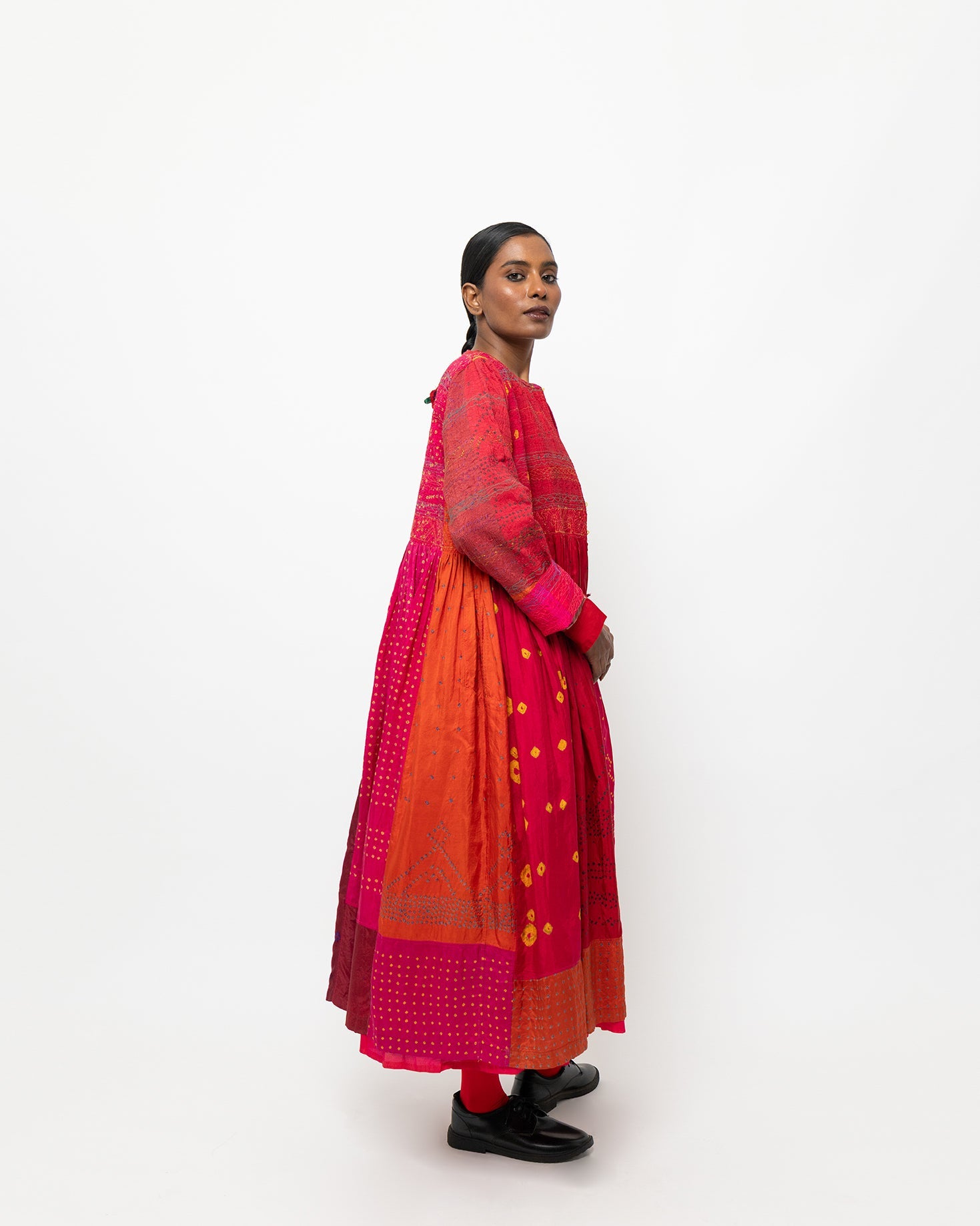 Kael Bandhani Silk Jacket