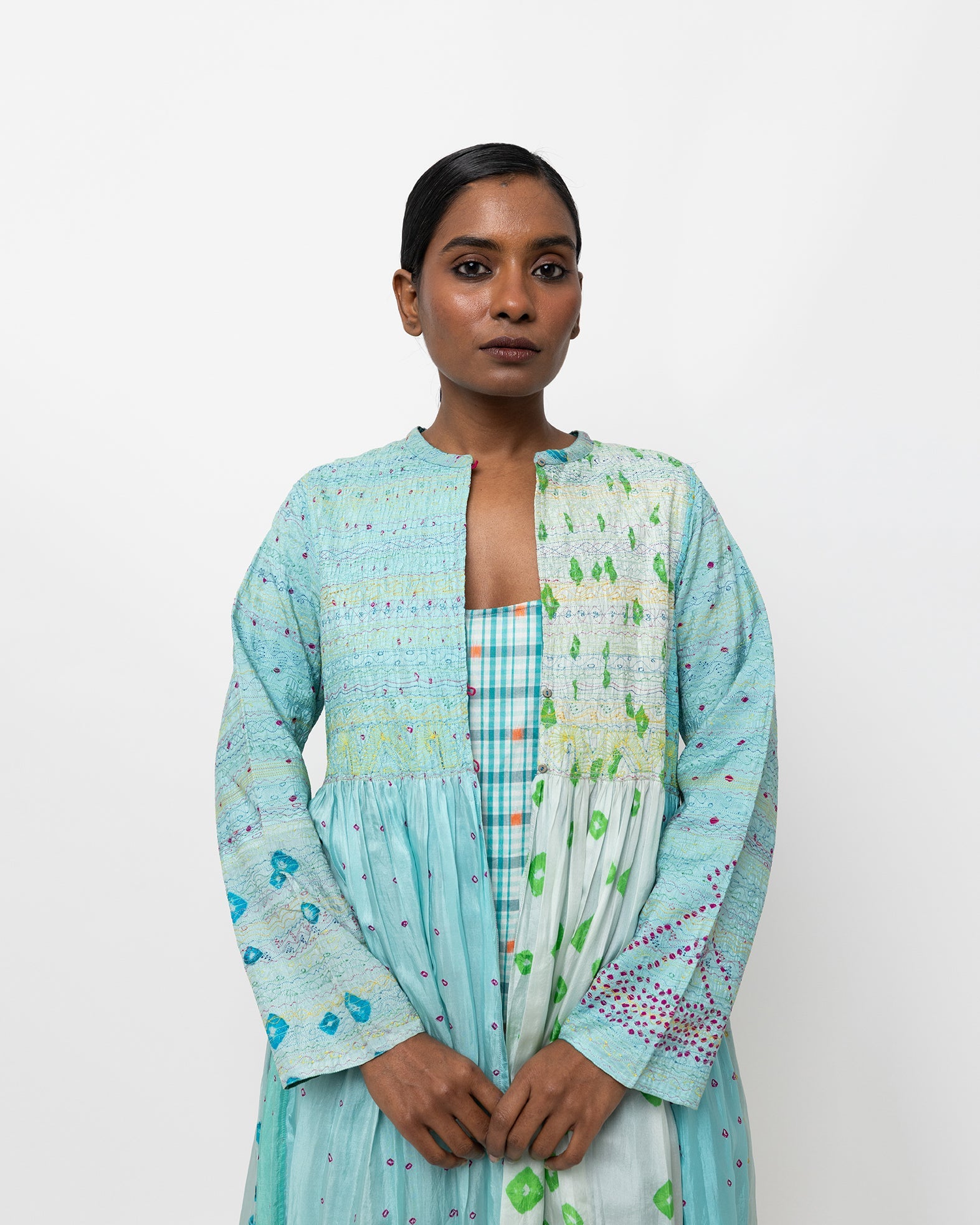 グリフ バンダニ シルク ジャケット