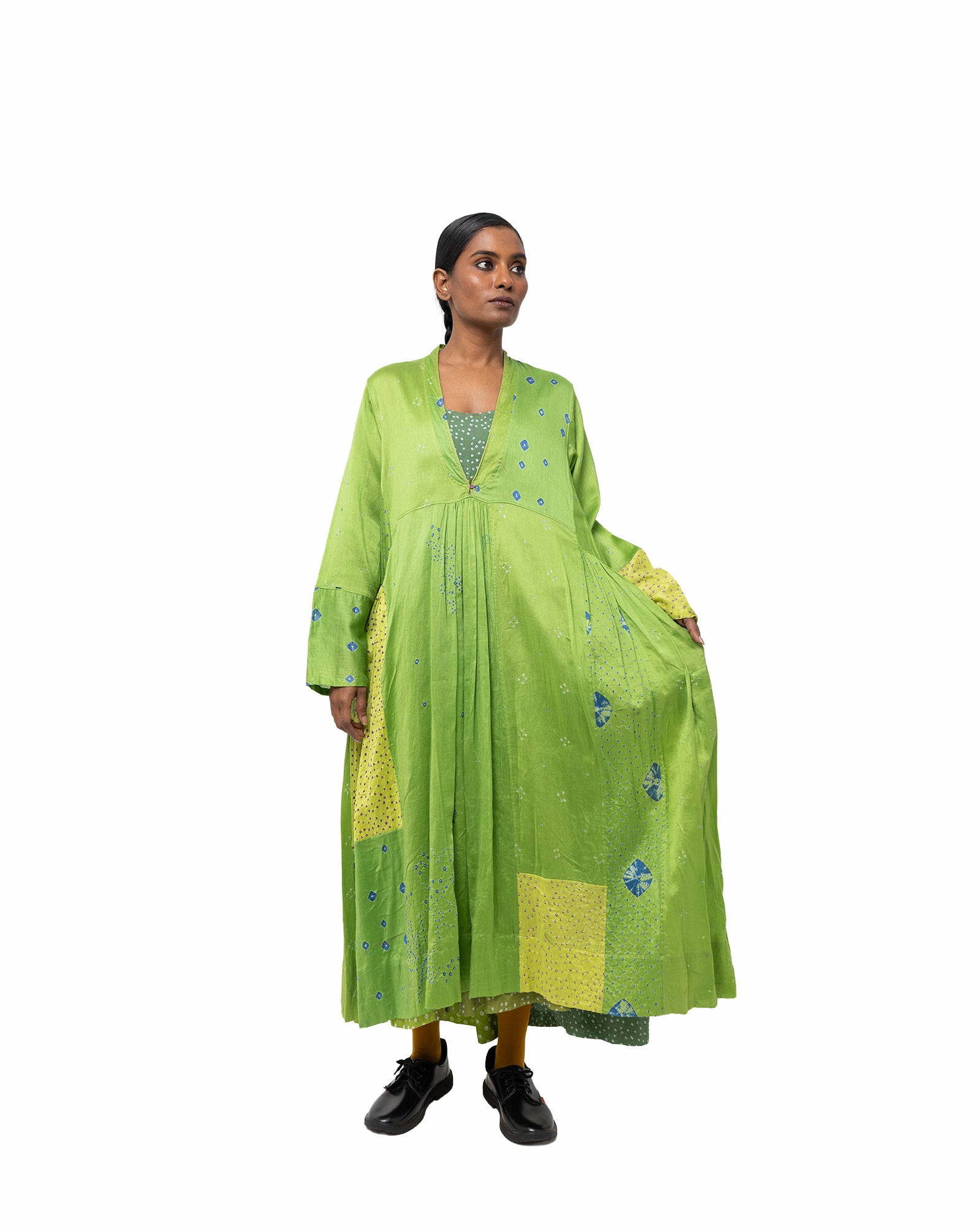 アナヤ・バンダニ シルクドレス