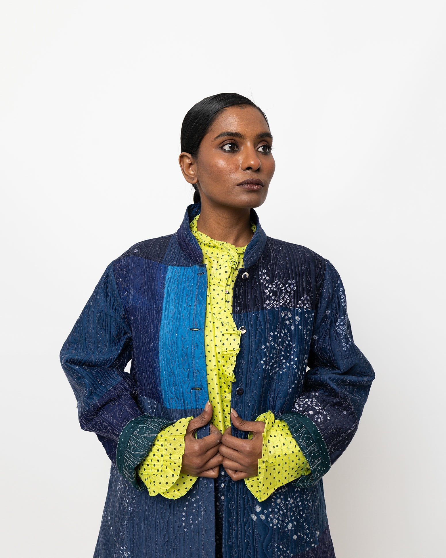 ケタキシルクシャツ