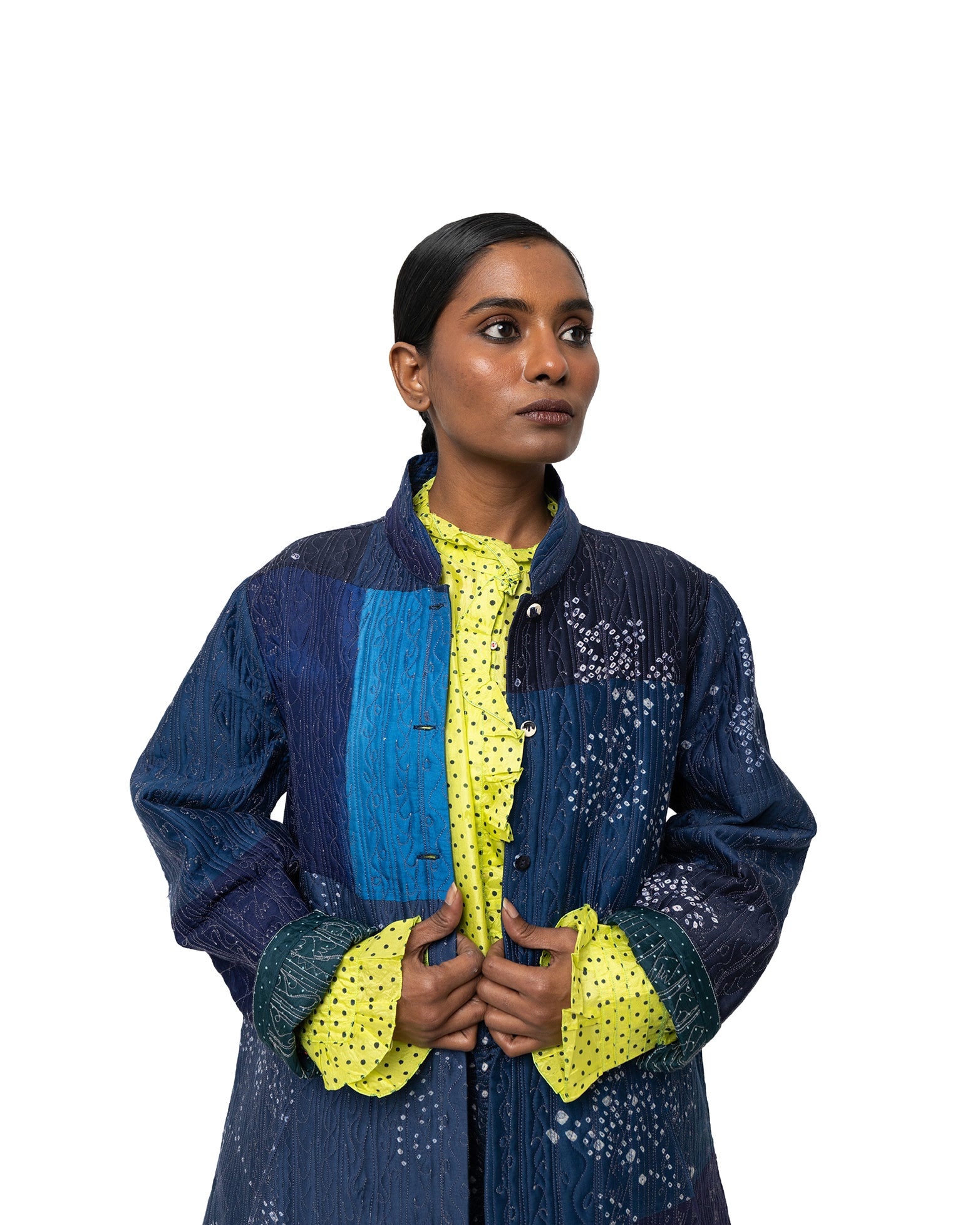 ニルギリ バンダニ シルク ジャケット