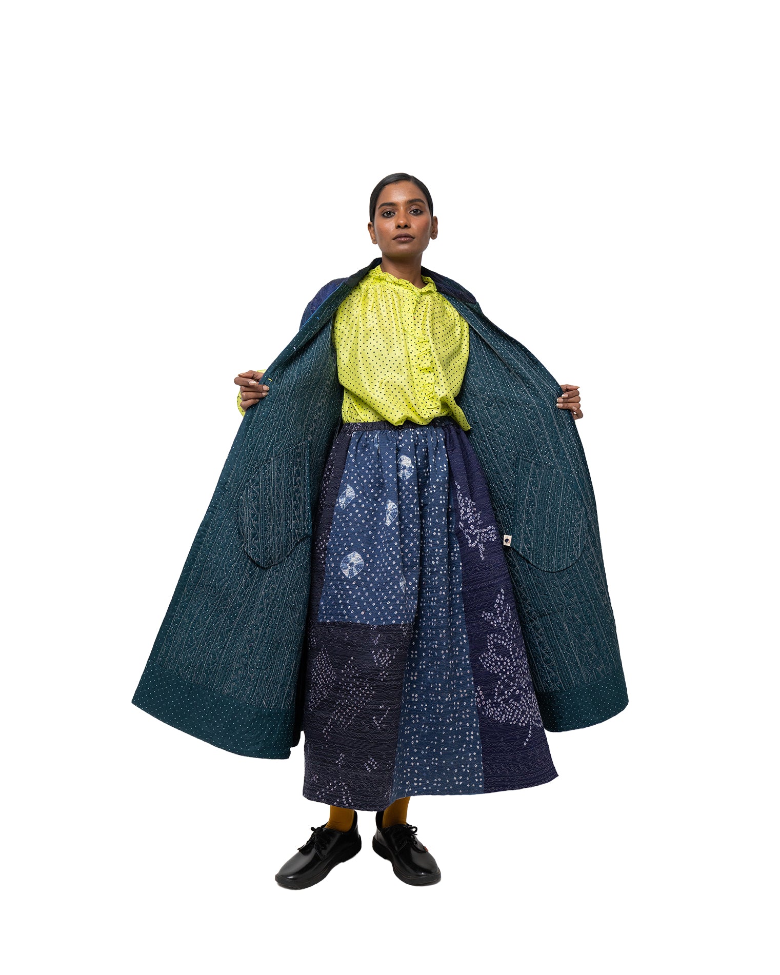 ニルギリ バンダニ シルク ジャケット