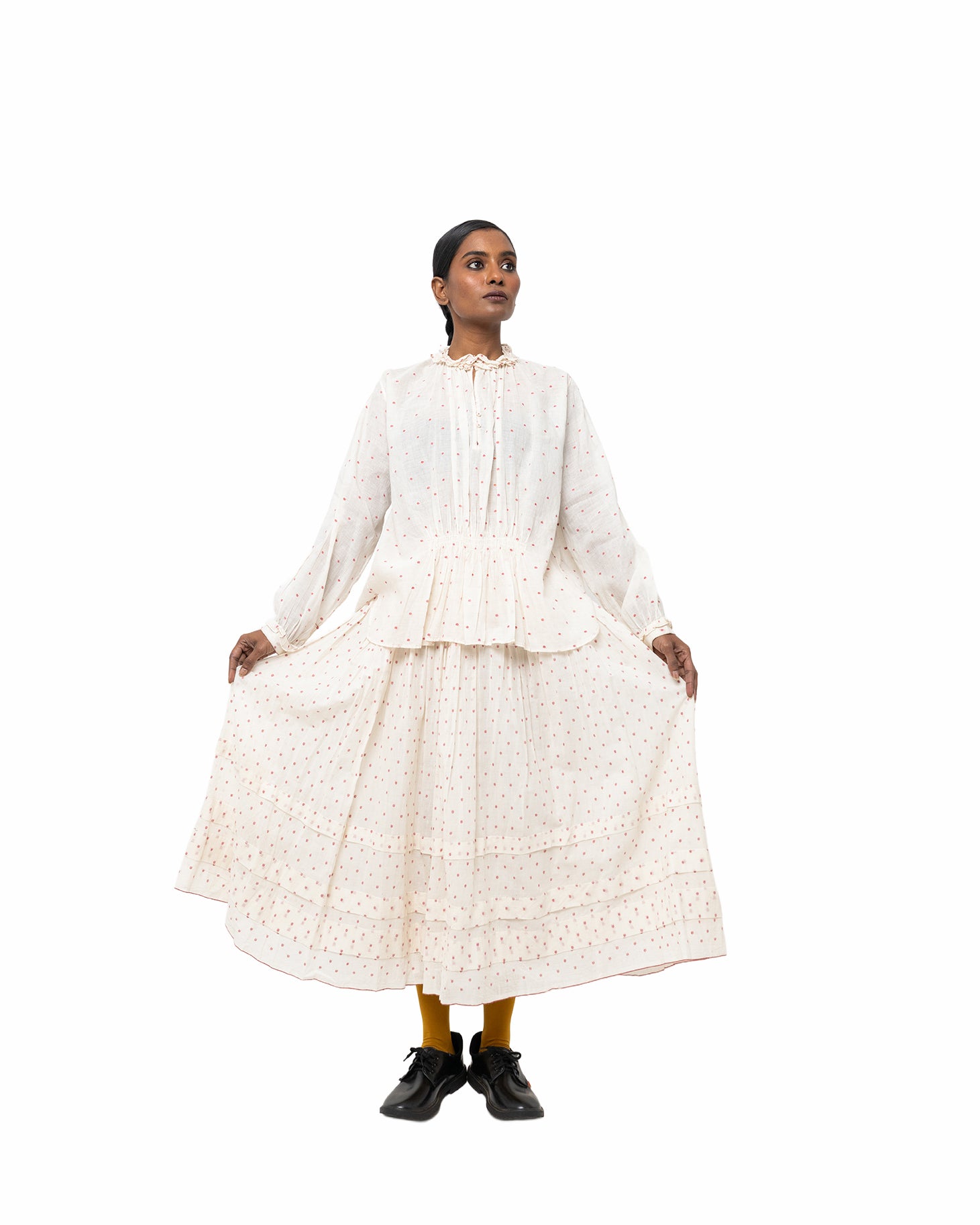 リラ・ジャムダニ コットンシャツ