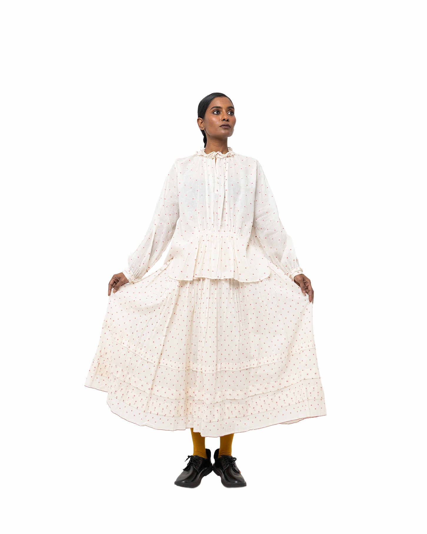 リラ・ジャムダニ コットンシャツ