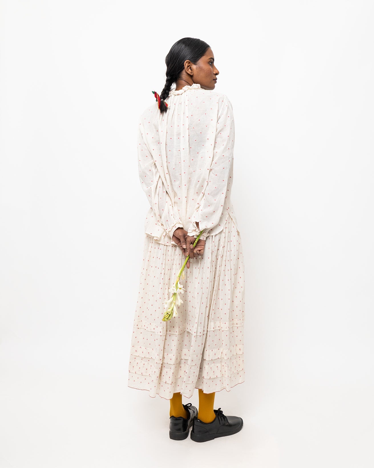 リラ・ジャムダニ コットンシャツ