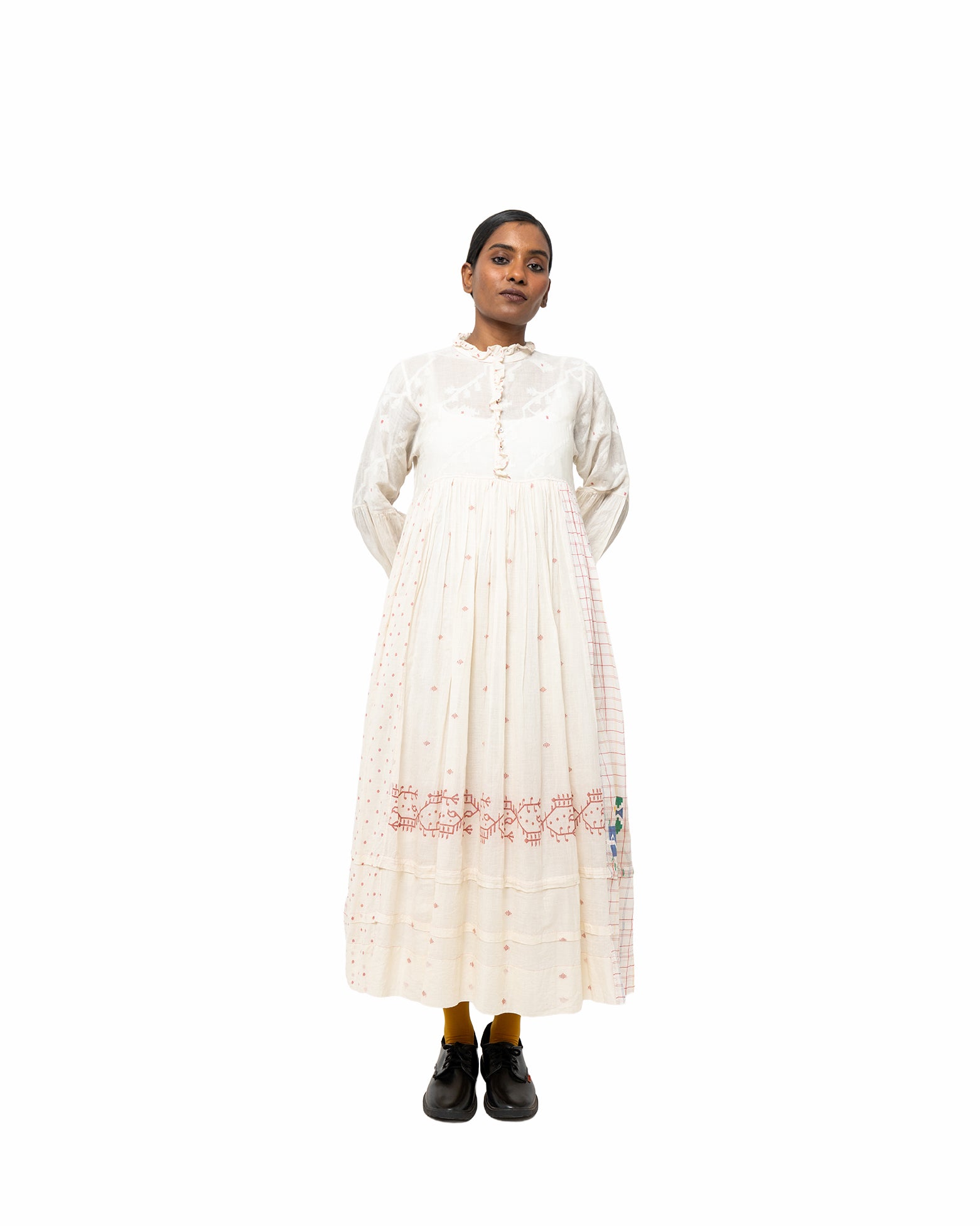 アヴィカ・ジャムダニ コットンドレス