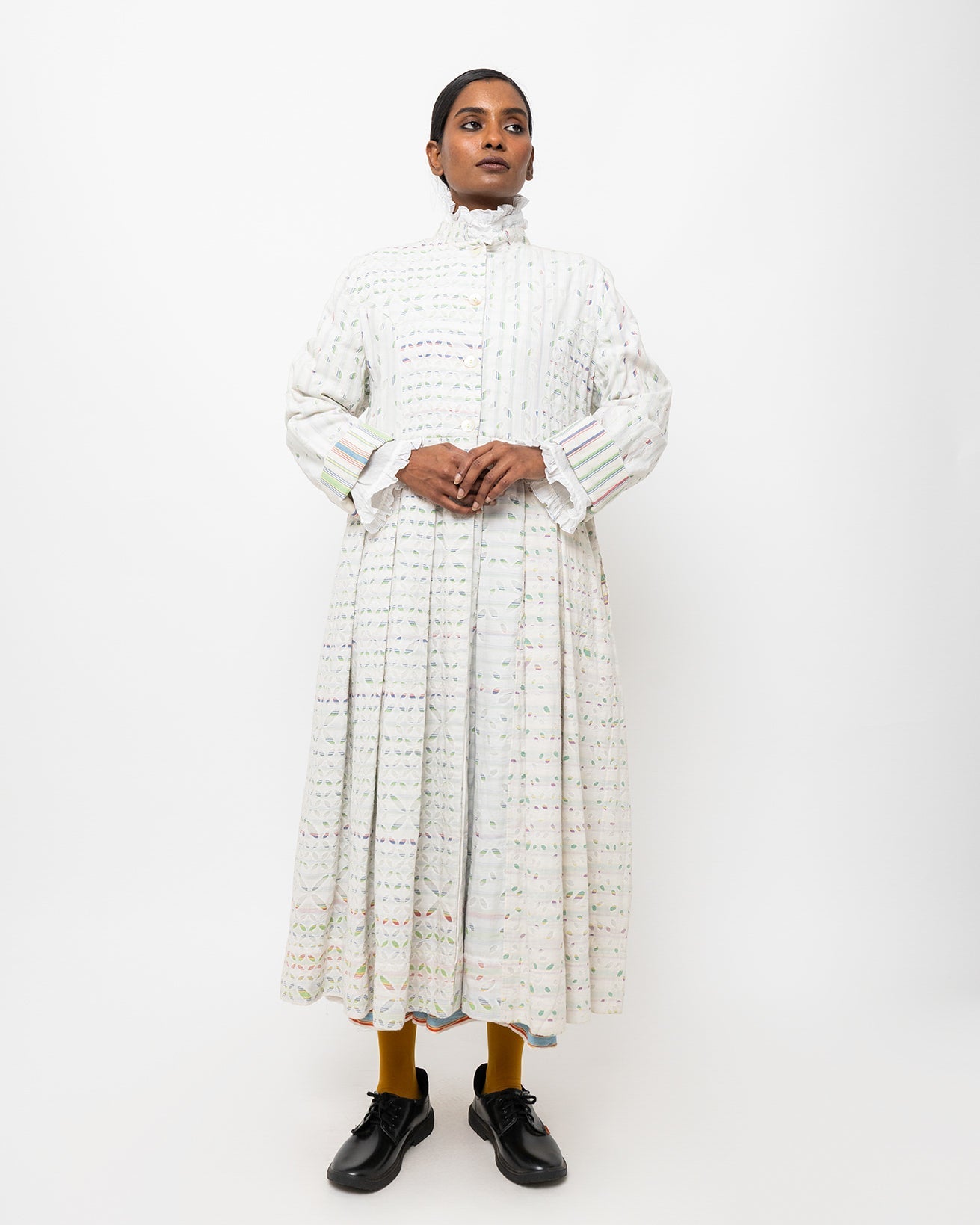 リネア アップリケ コットン ジャックド