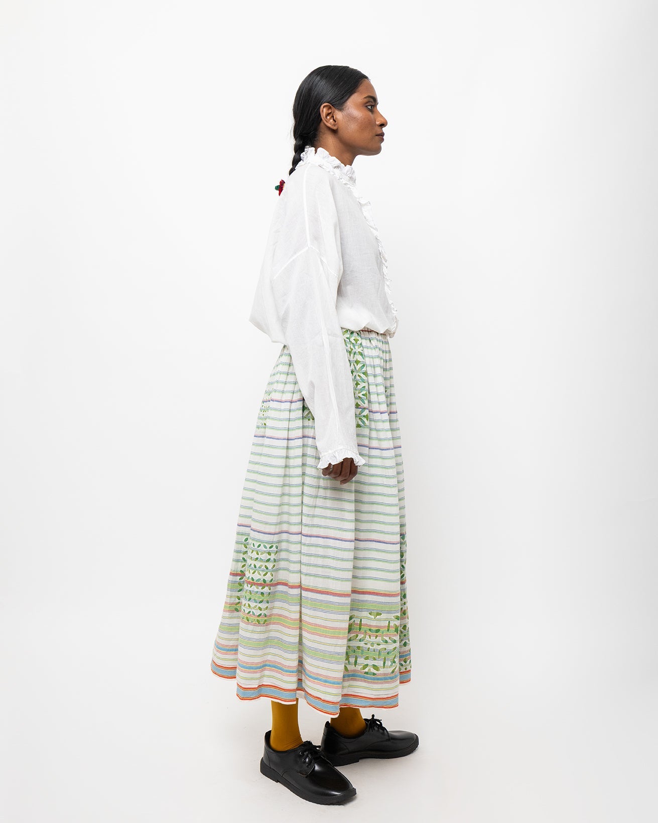 モティーコットンシャツ