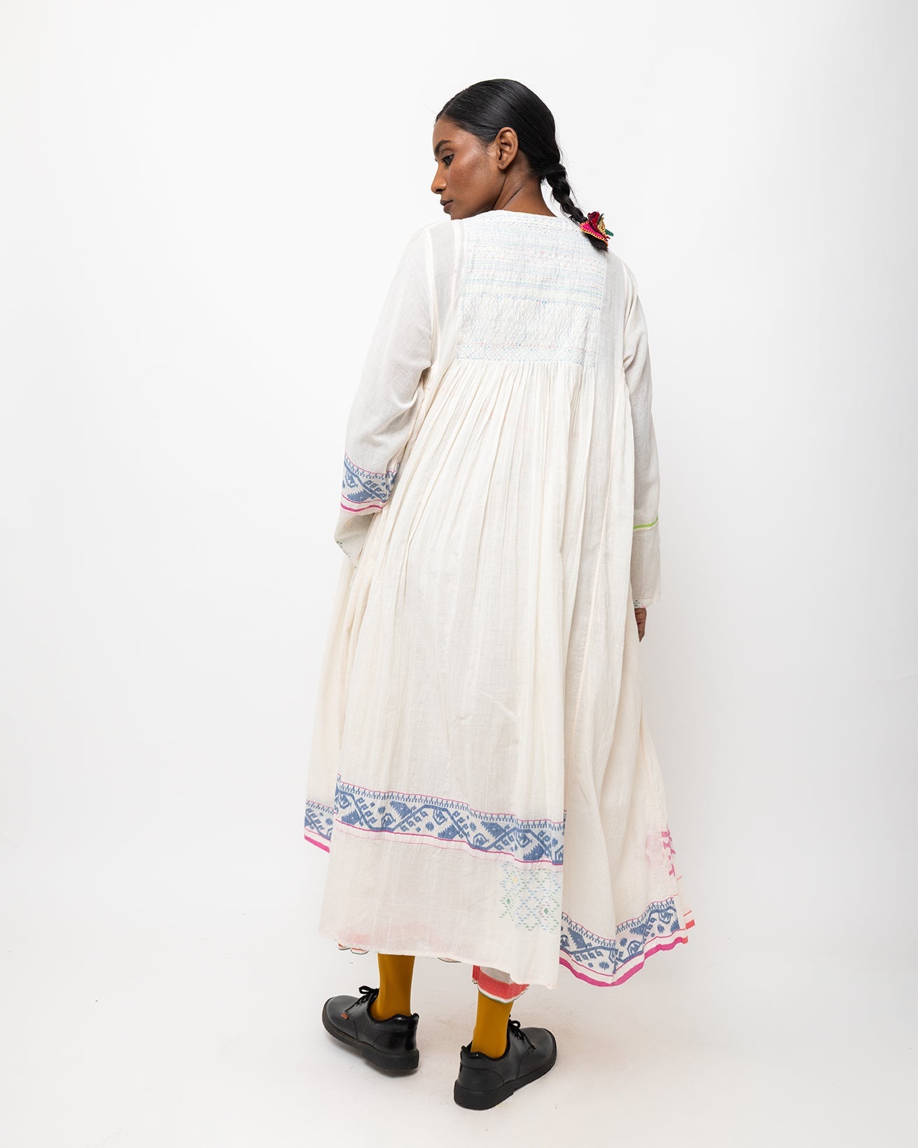 シュヴェッタ・ジャムダニ コットンドレス