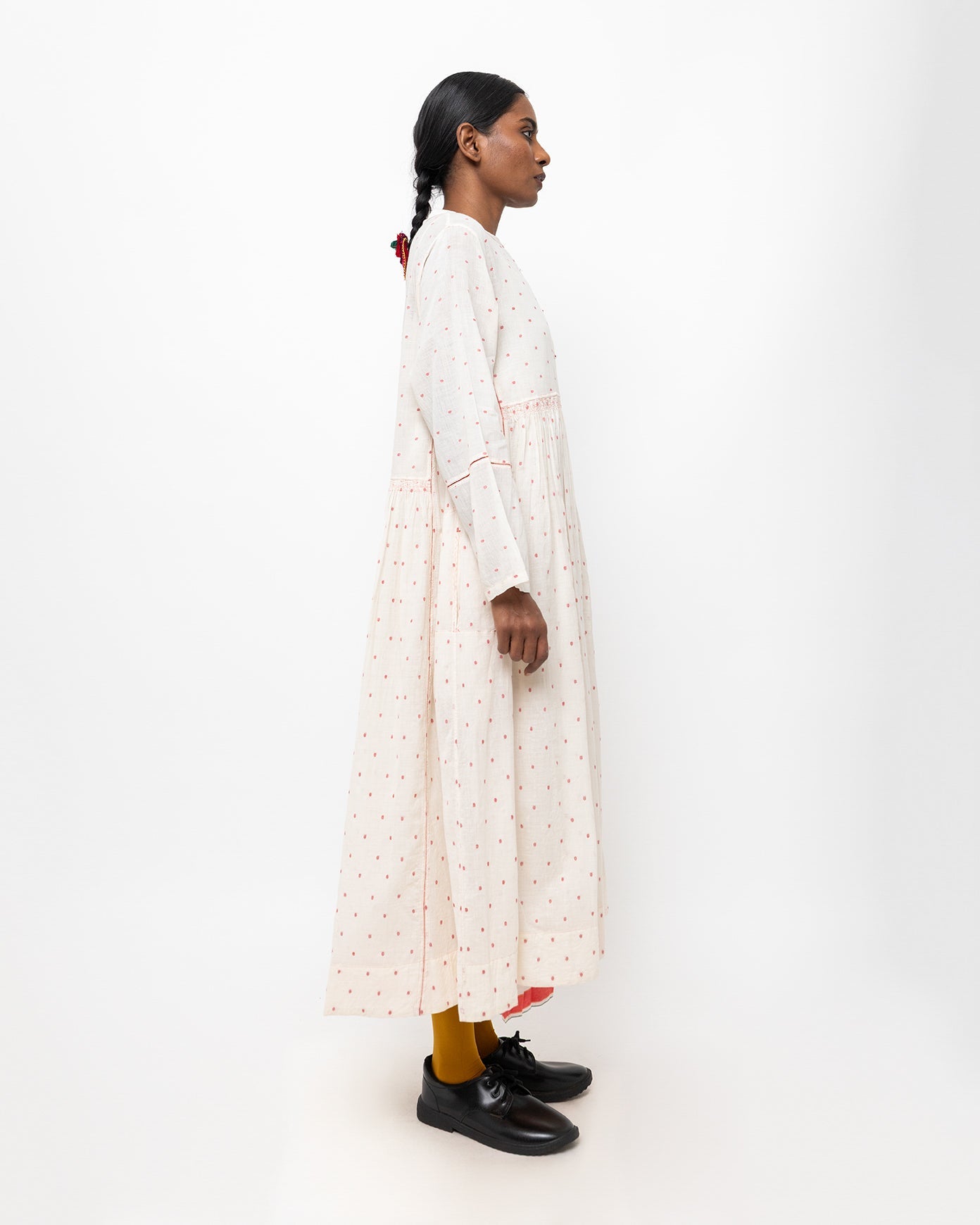 クムド・ジャムダニ コットンドレス