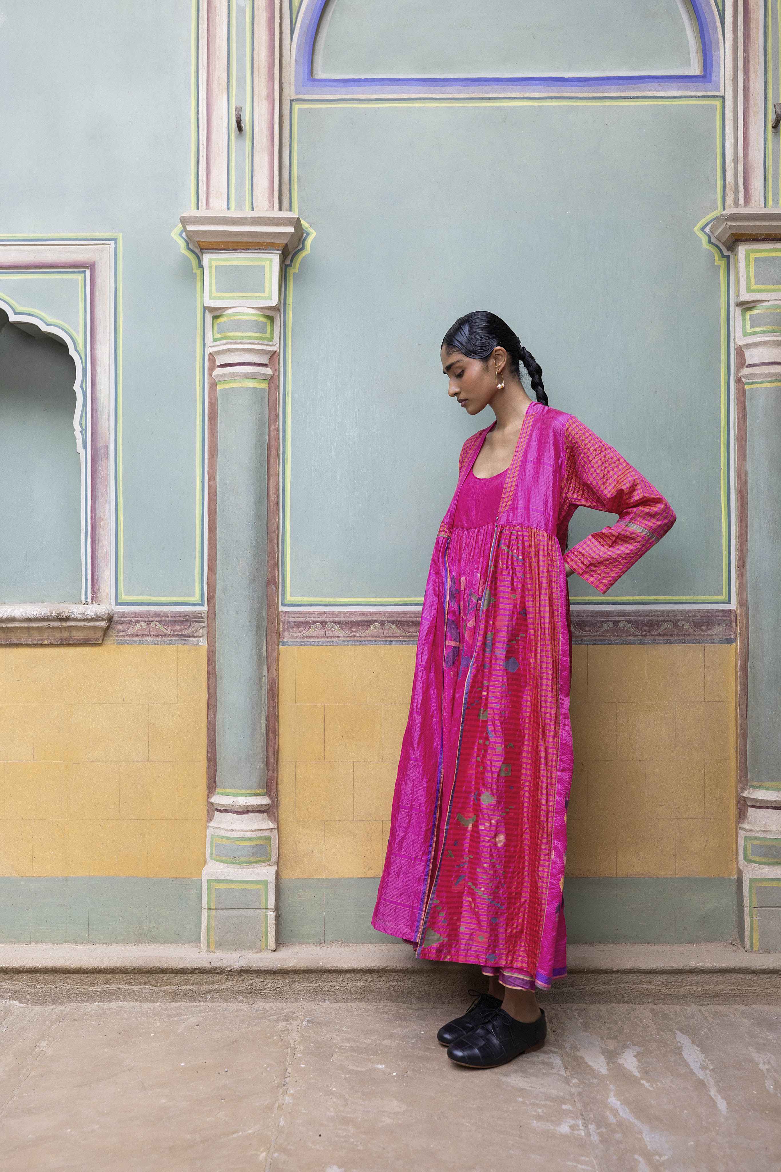 Layla Jamdani Dress