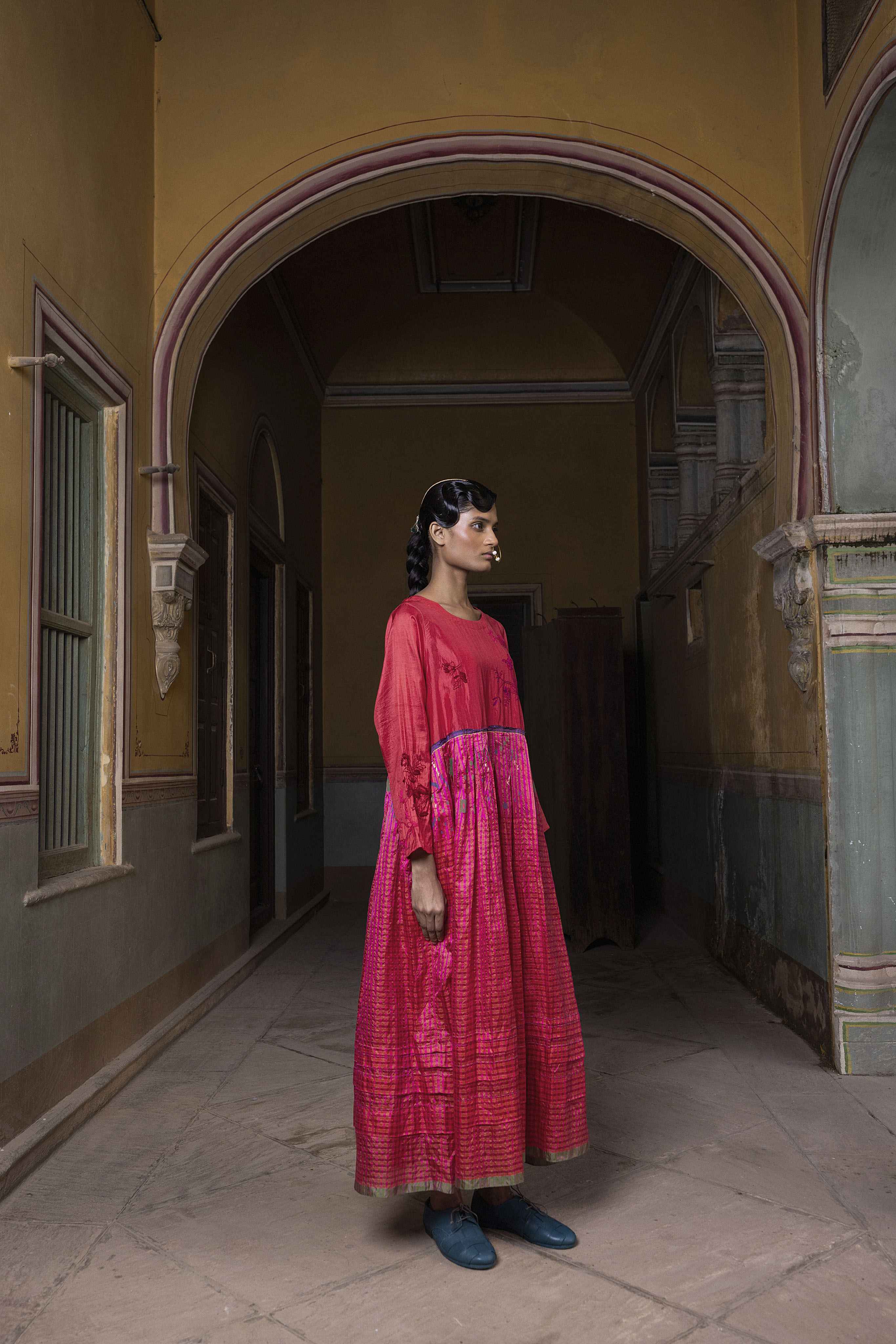 Dima Jamdani Dress