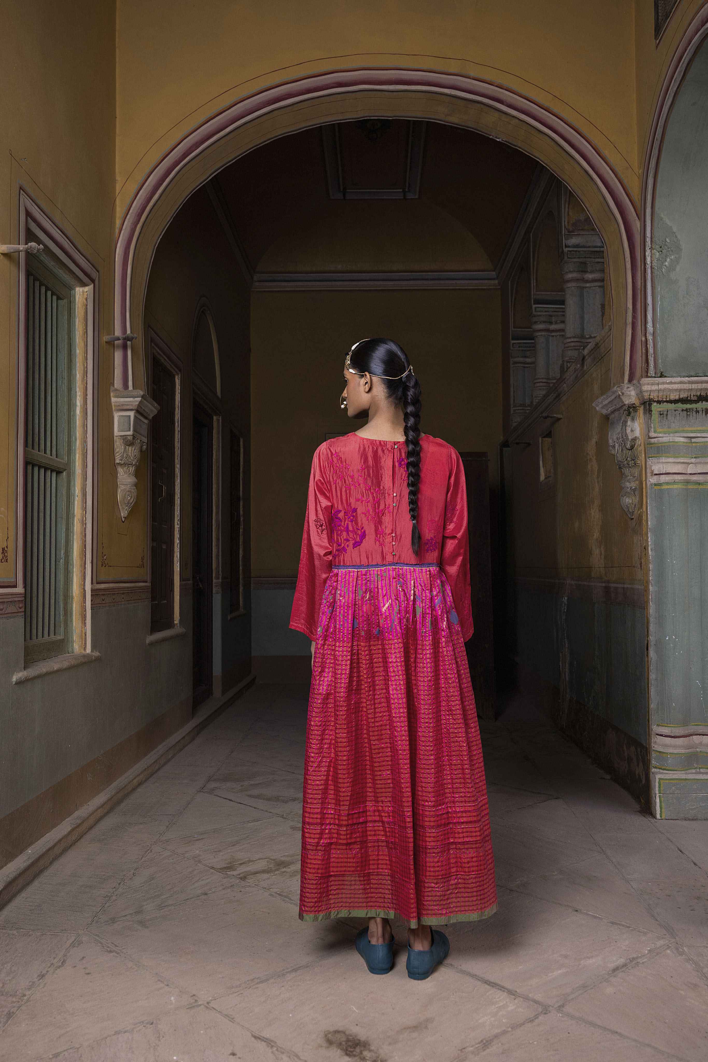 Dima Jamdani Dress