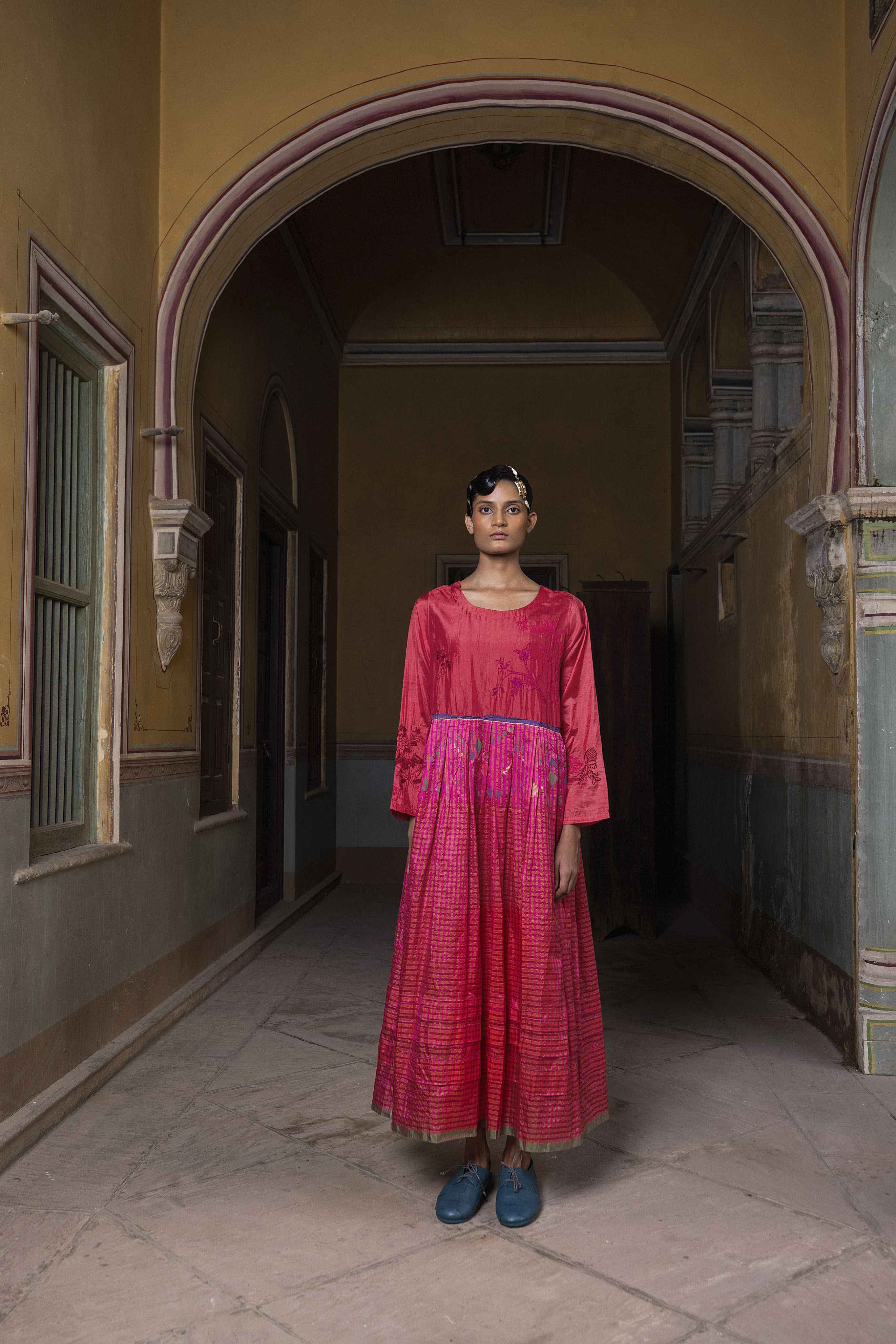 Dima Jamdani Dress