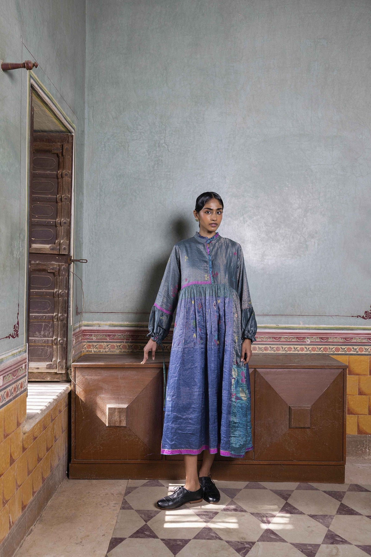 Amira Jamdani Dress